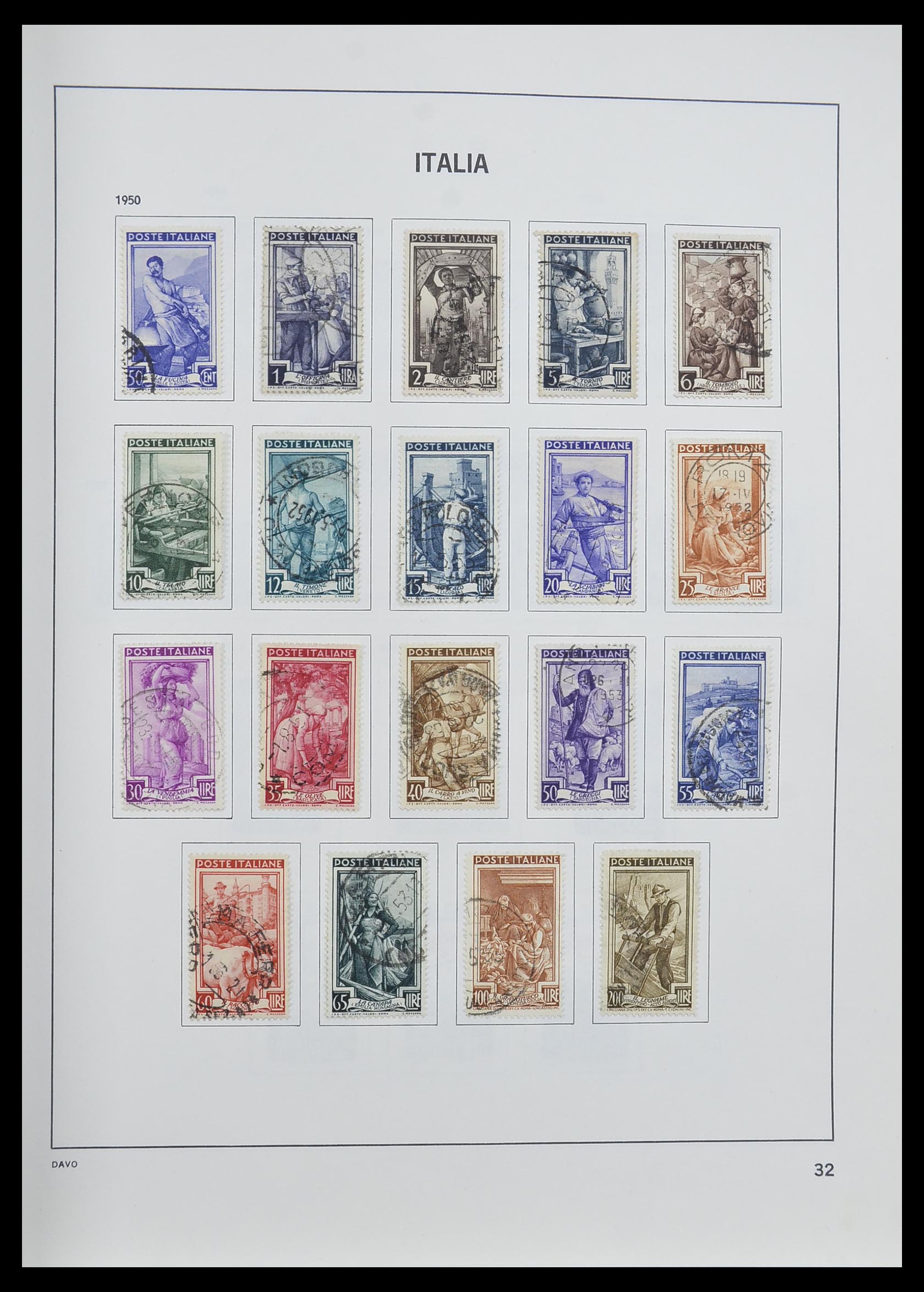 33580 035 - Stamp collection 33580 Italy supercollection 1861-1982.