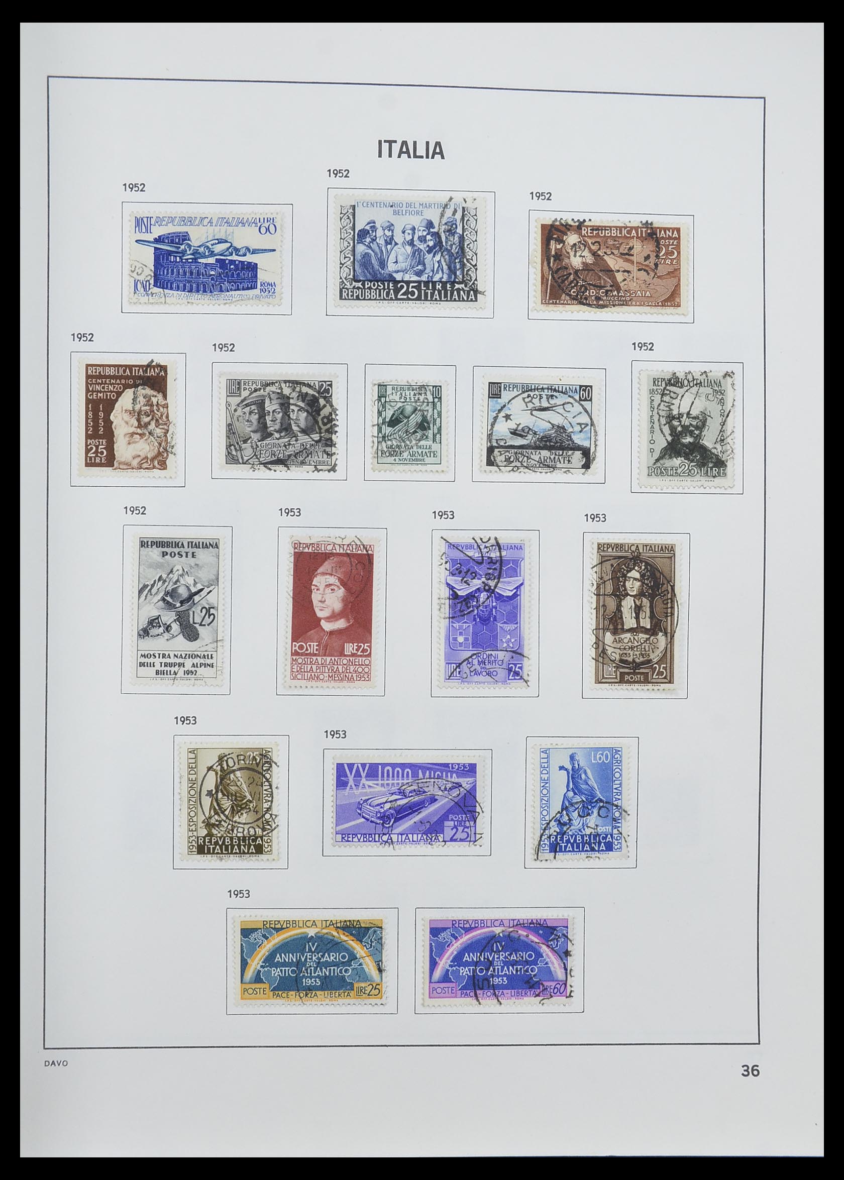 33580 039 - Stamp collection 33580 Italy supercollection 1861-1982.