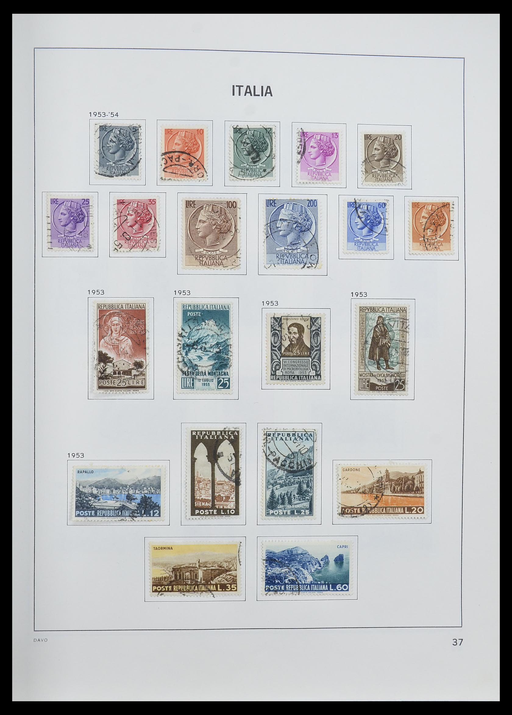 33580 040 - Stamp collection 33580 Italy supercollection 1861-1982.