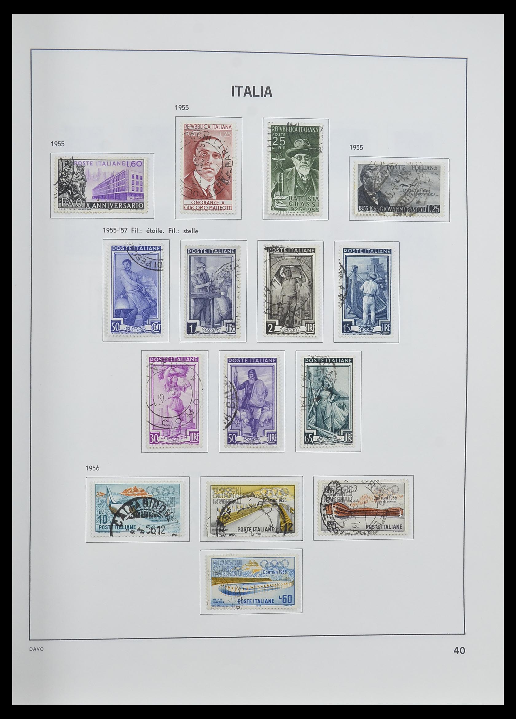 33580 043 - Stamp collection 33580 Italy supercollection 1861-1982.