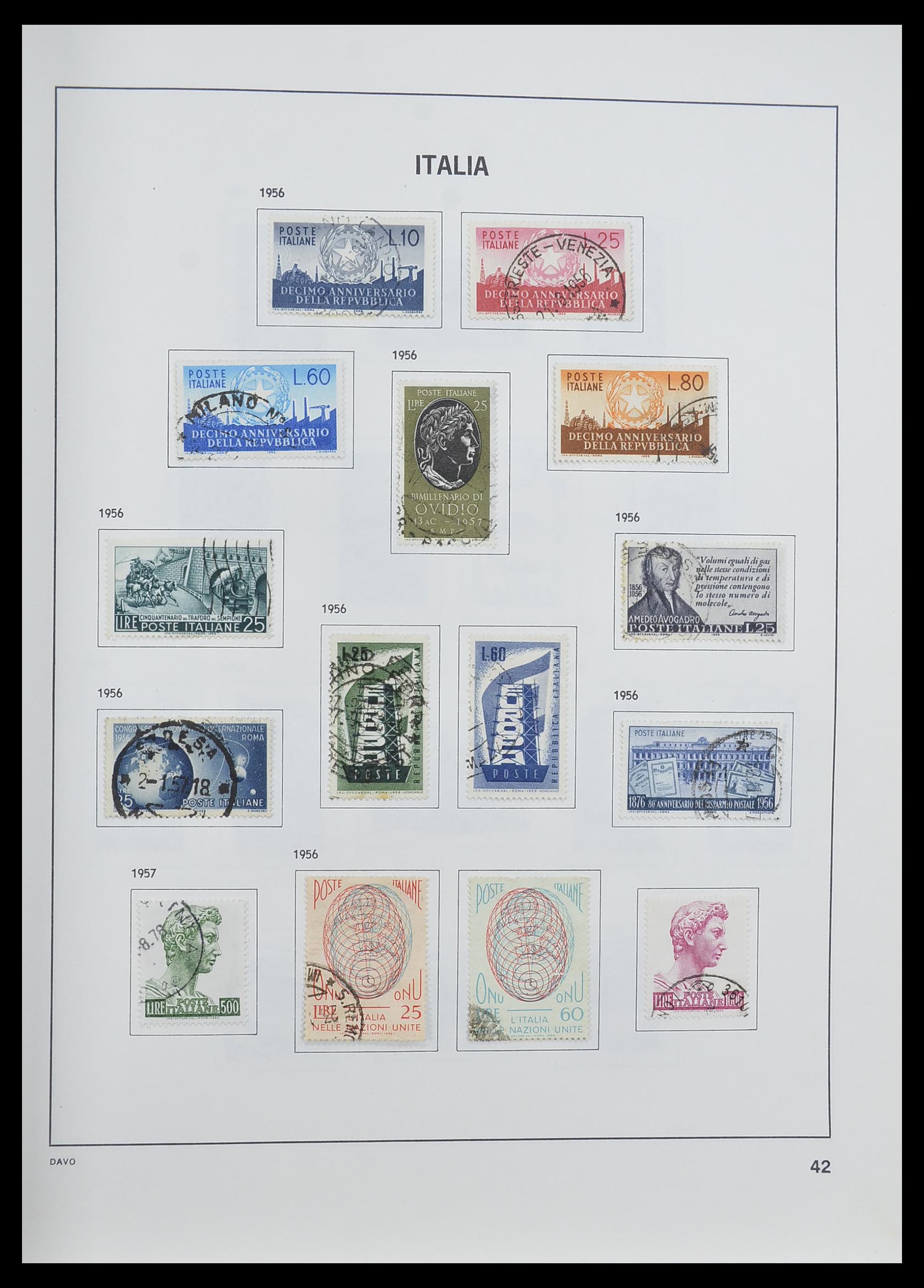 33580 045 - Stamp collection 33580 Italy supercollection 1861-1982.