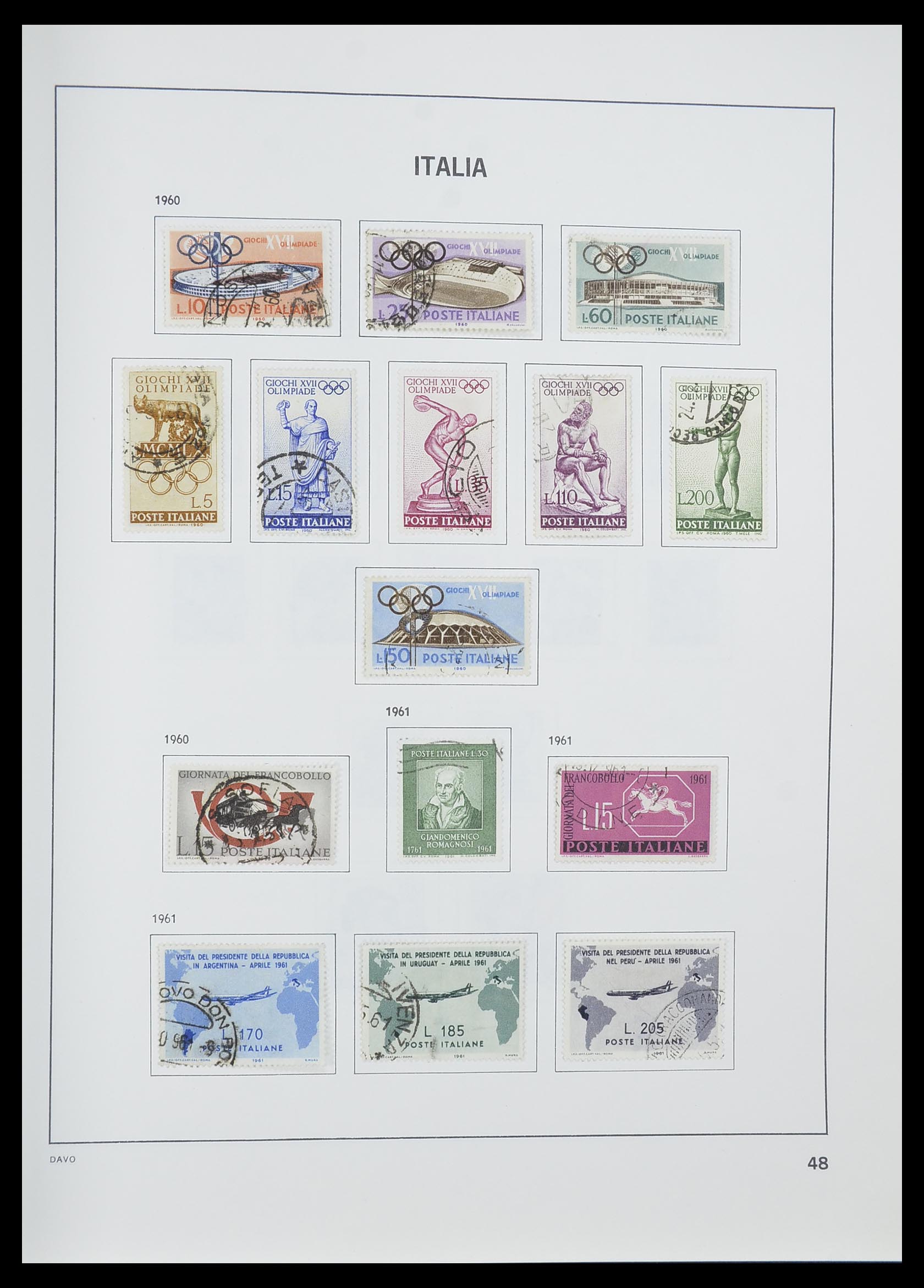 33580 051 - Stamp collection 33580 Italy supercollection 1861-1982.