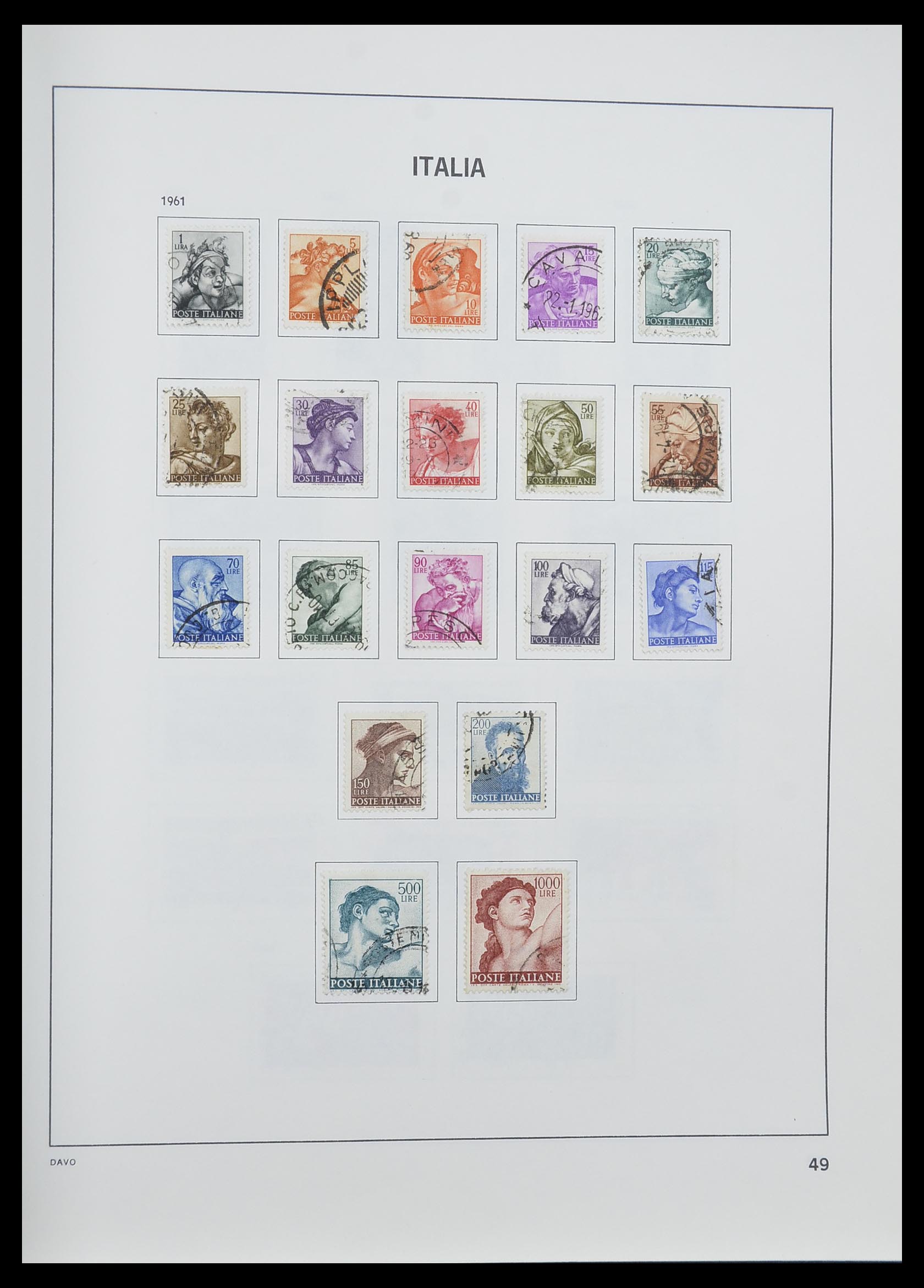 33580 052 - Stamp collection 33580 Italy supercollection 1861-1982.