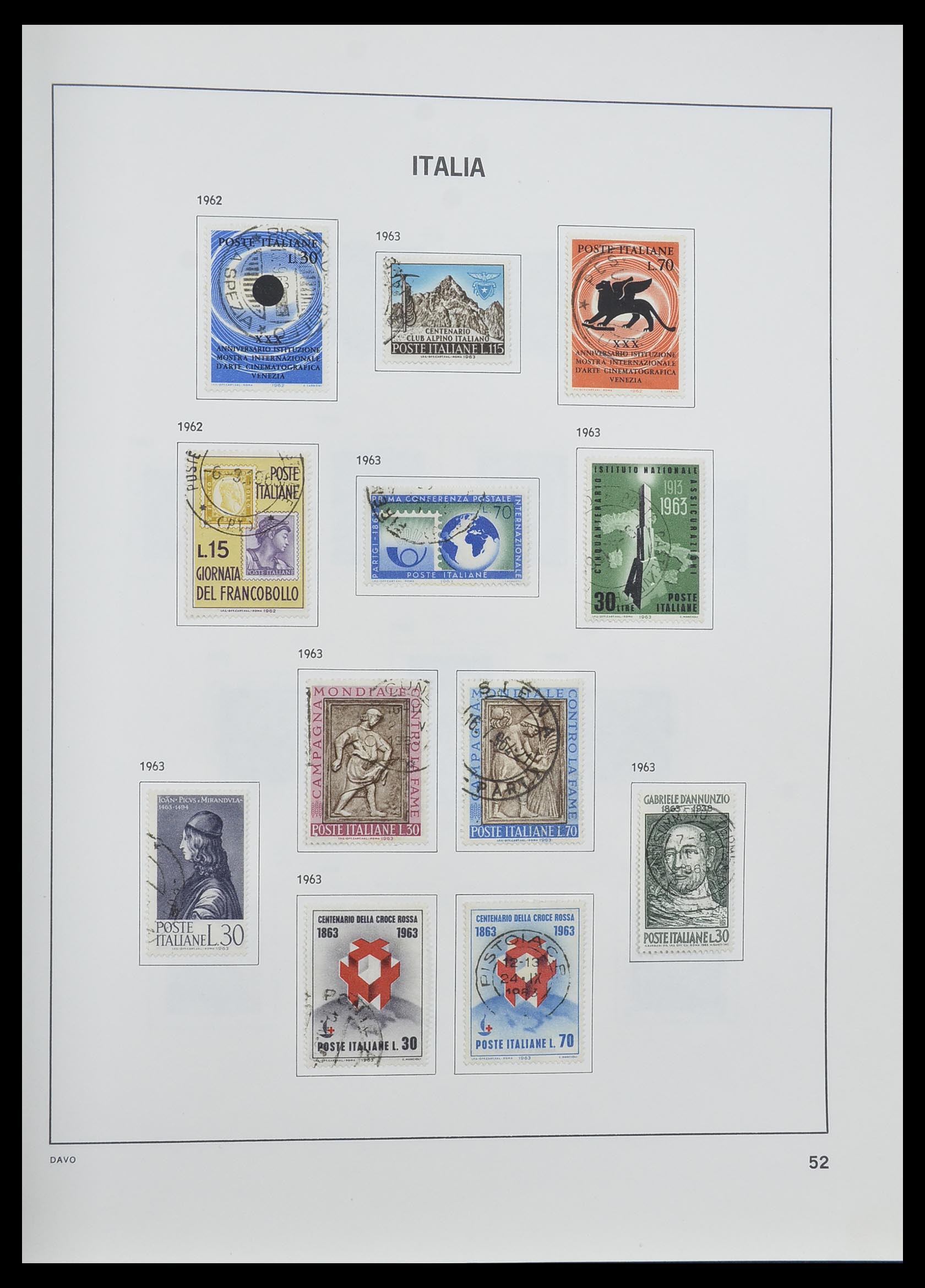 33580 054 - Stamp collection 33580 Italy supercollection 1861-1982.