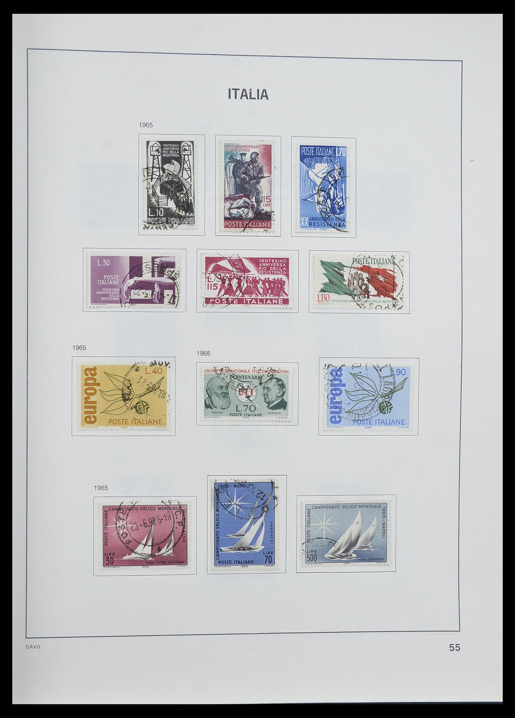 33580 057 - Stamp collection 33580 Italy supercollection 1861-1982.