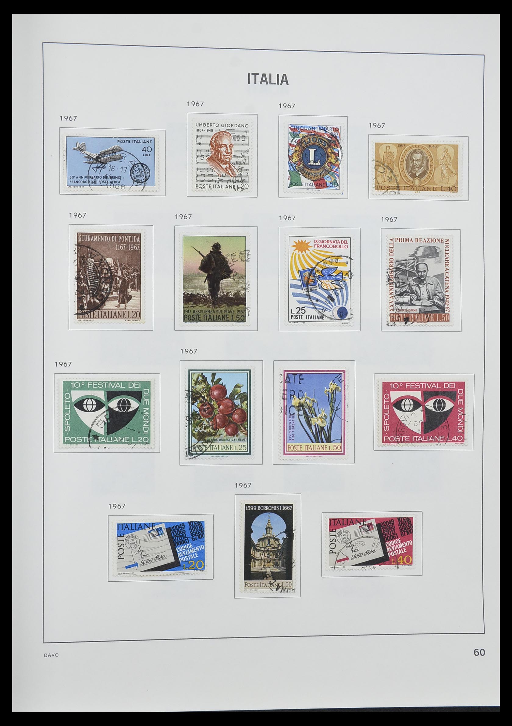33580 062 - Stamp collection 33580 Italy supercollection 1861-1982.