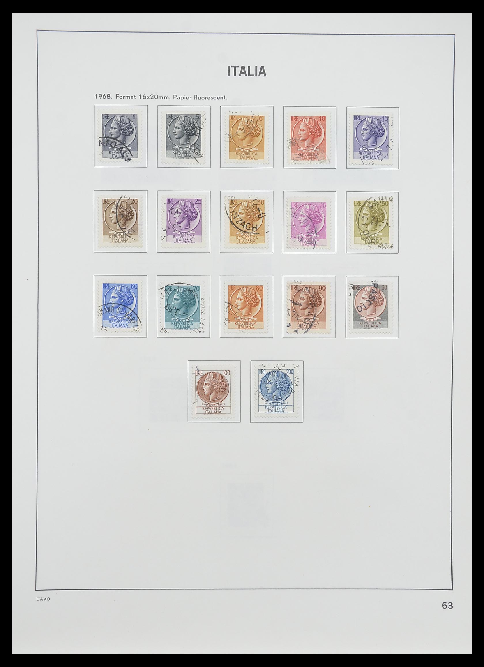 33580 065 - Stamp collection 33580 Italy supercollection 1861-1982.
