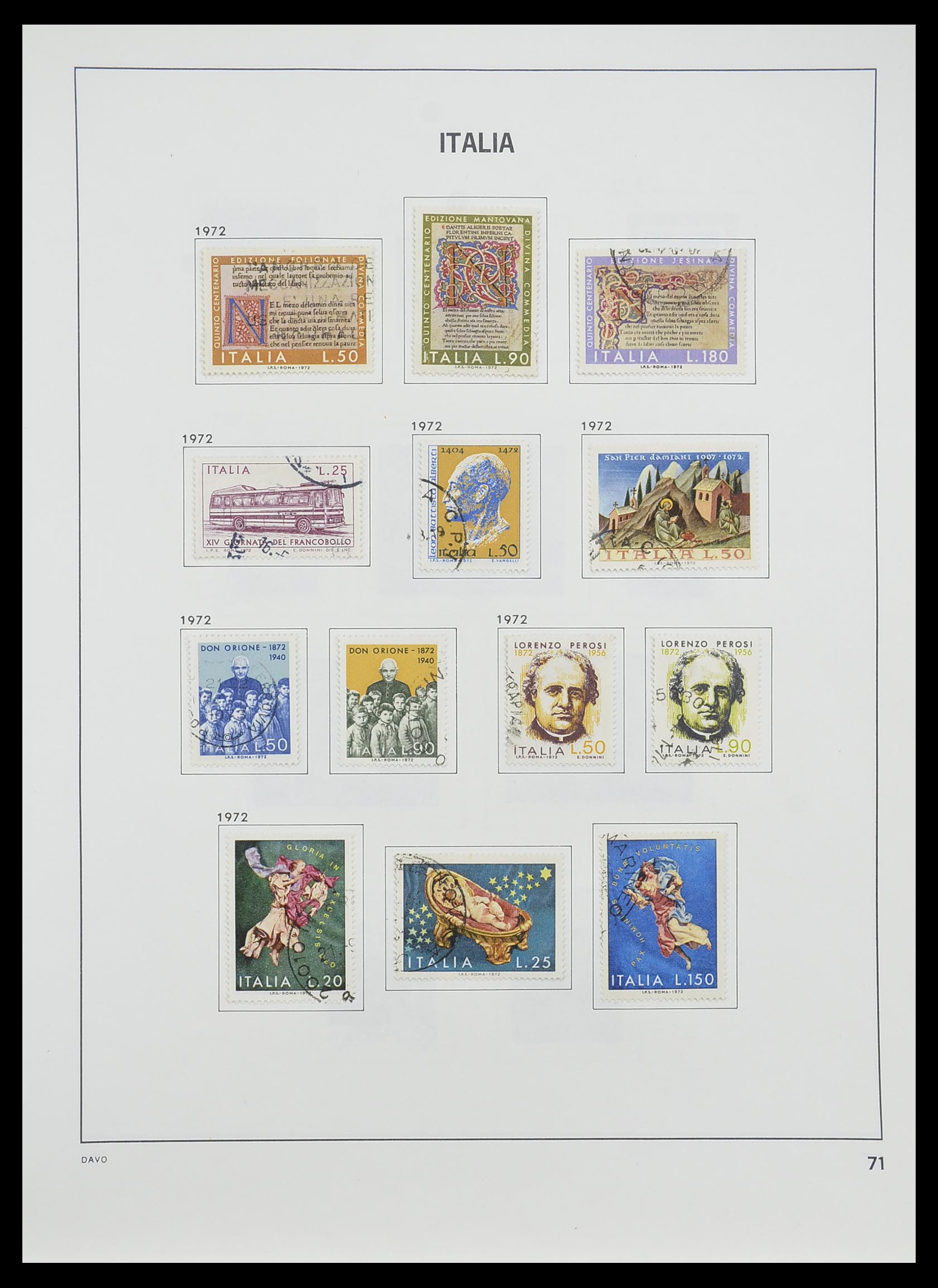 33580 073 - Stamp collection 33580 Italy supercollection 1861-1982.