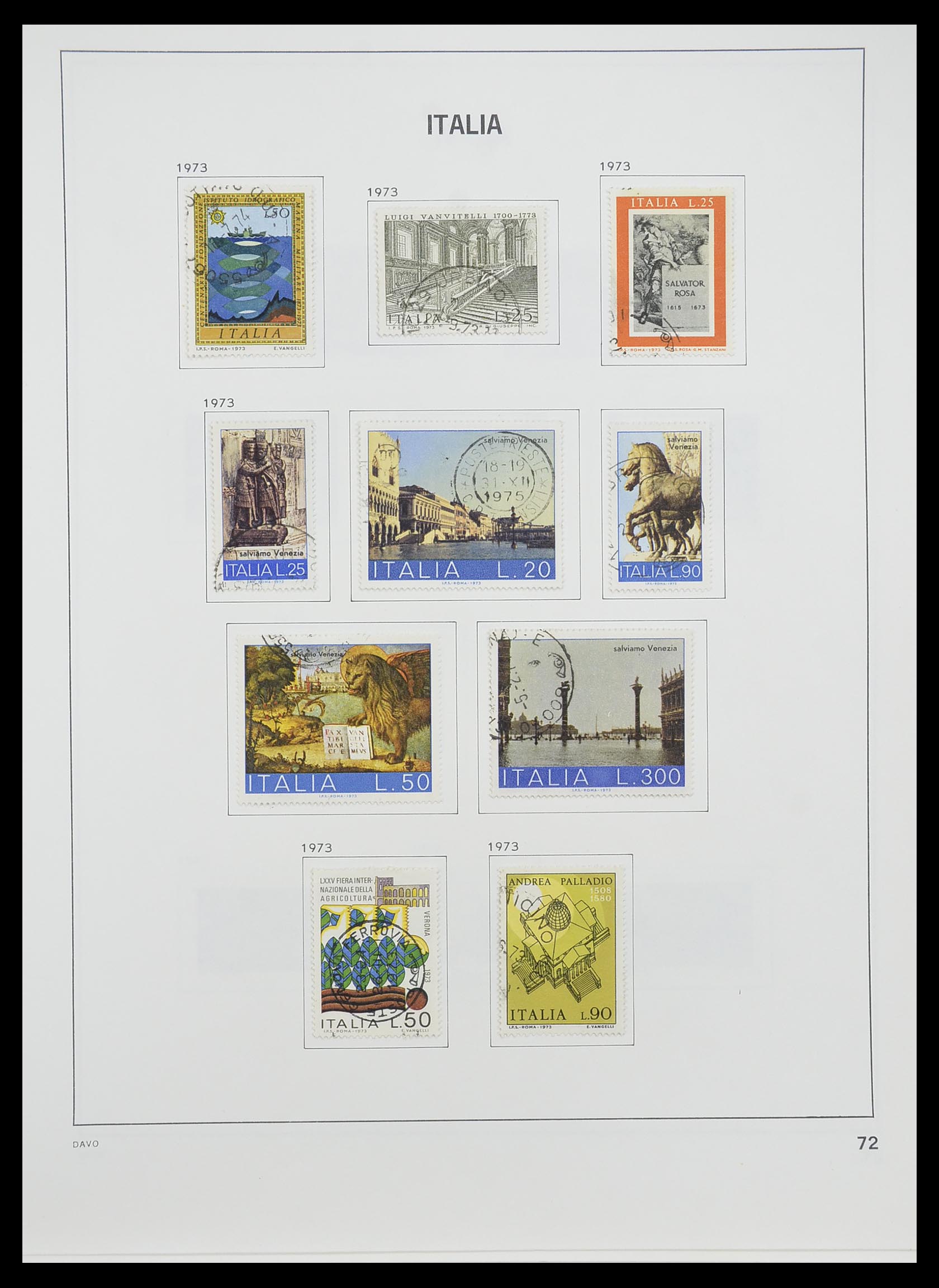 33580 074 - Stamp collection 33580 Italy supercollection 1861-1982.