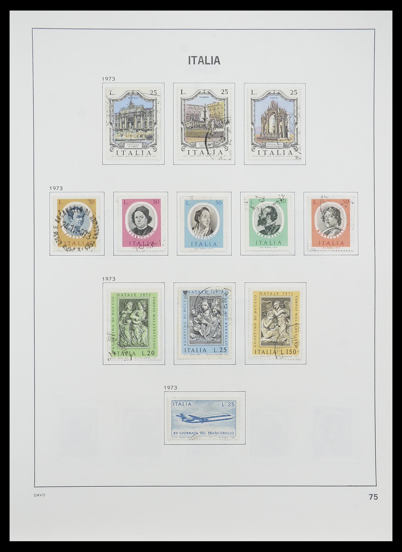 33580 077 - Stamp collection 33580 Italy supercollection 1861-1982.