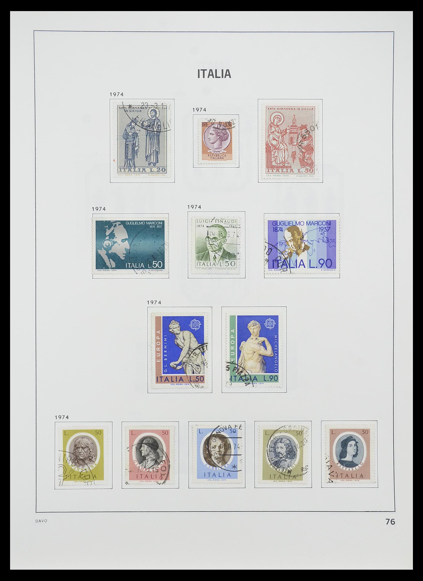 33580 078 - Stamp collection 33580 Italy supercollection 1861-1982.
