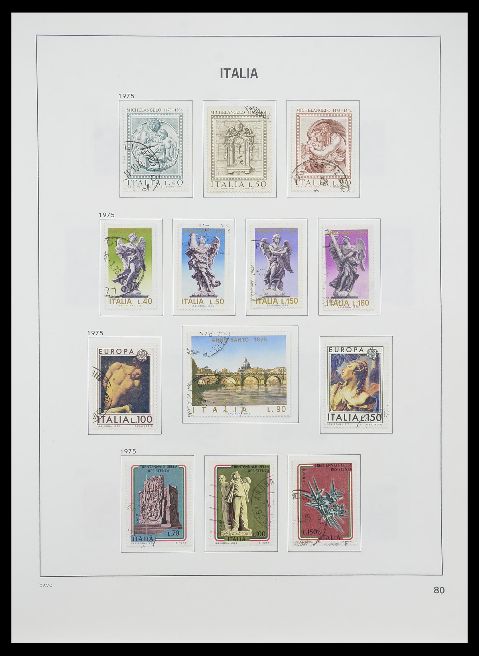 33580 082 - Stamp collection 33580 Italy supercollection 1861-1982.