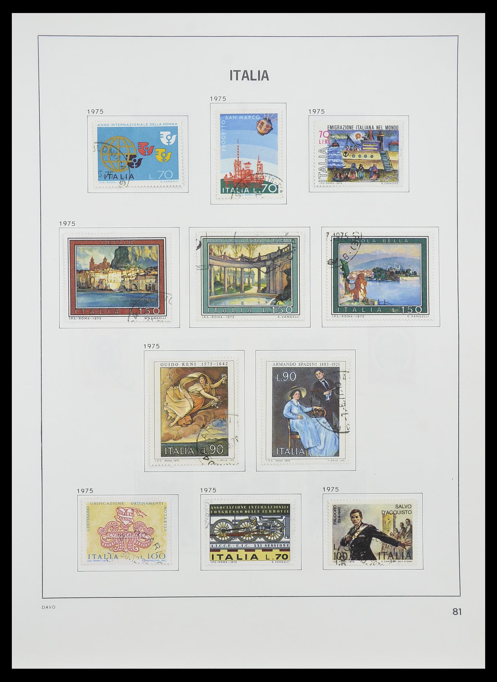 33580 083 - Stamp collection 33580 Italy supercollection 1861-1982.