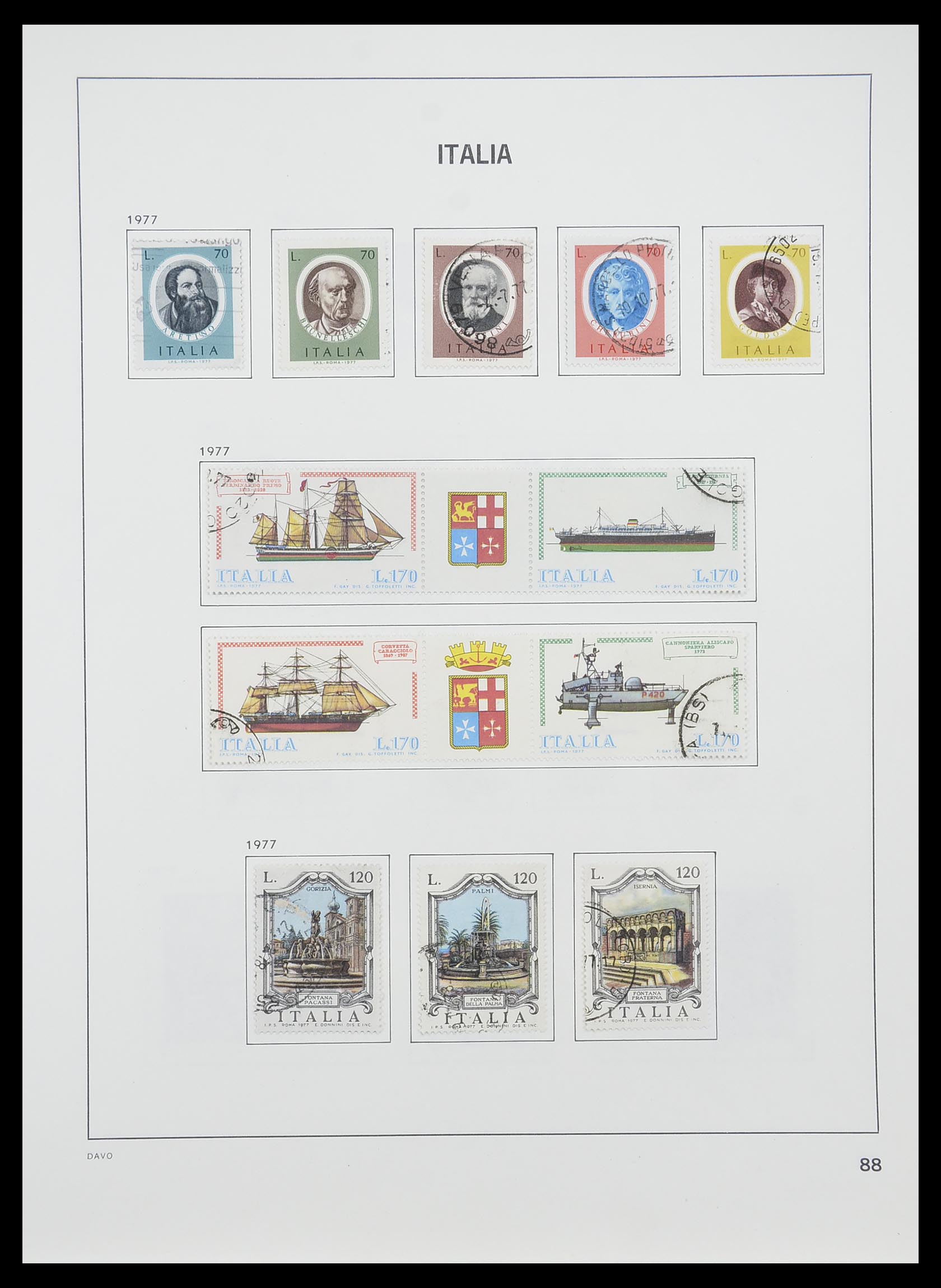 33580 090 - Stamp collection 33580 Italy supercollection 1861-1982.