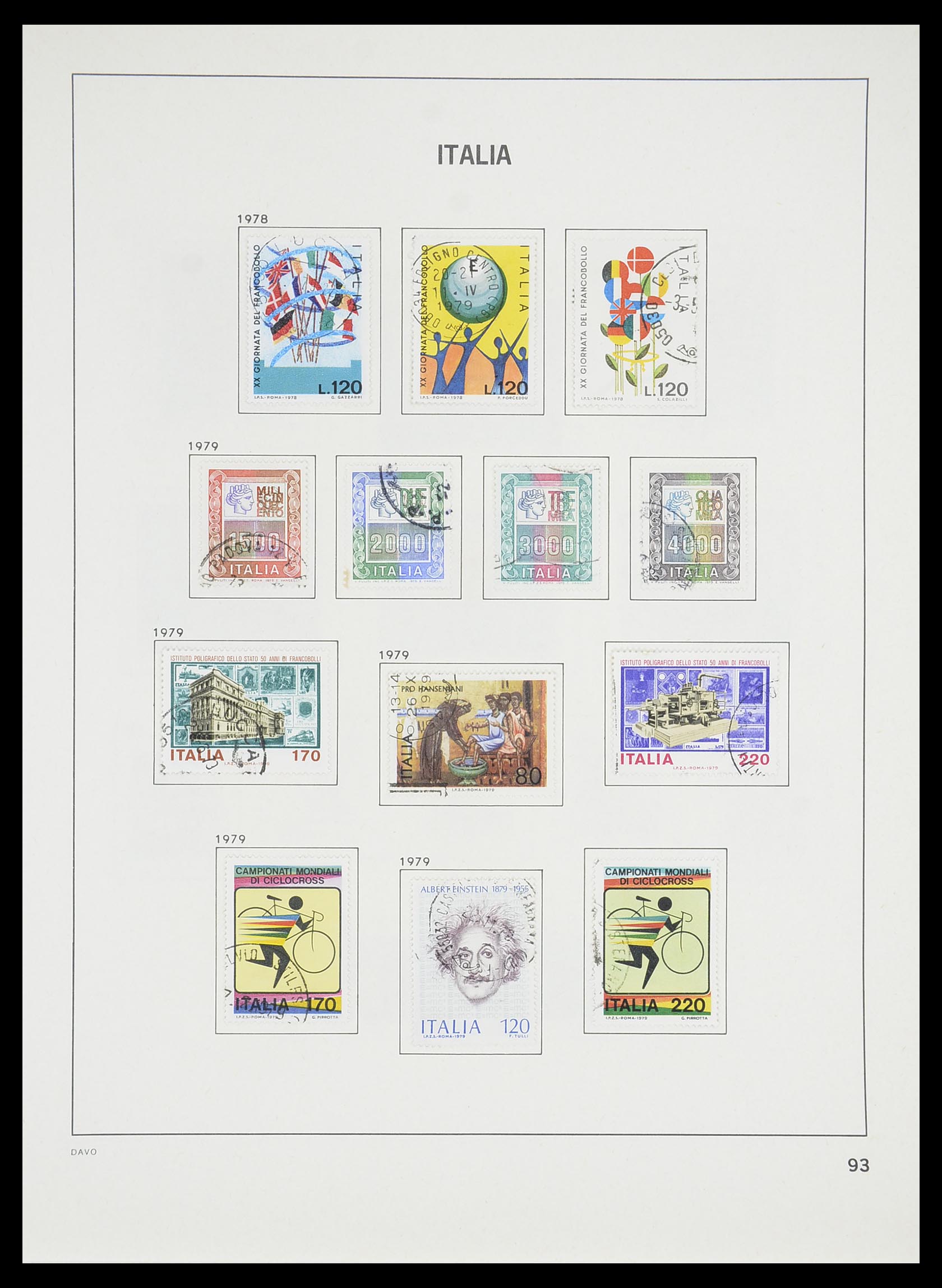 33580 095 - Stamp collection 33580 Italy supercollection 1861-1982.