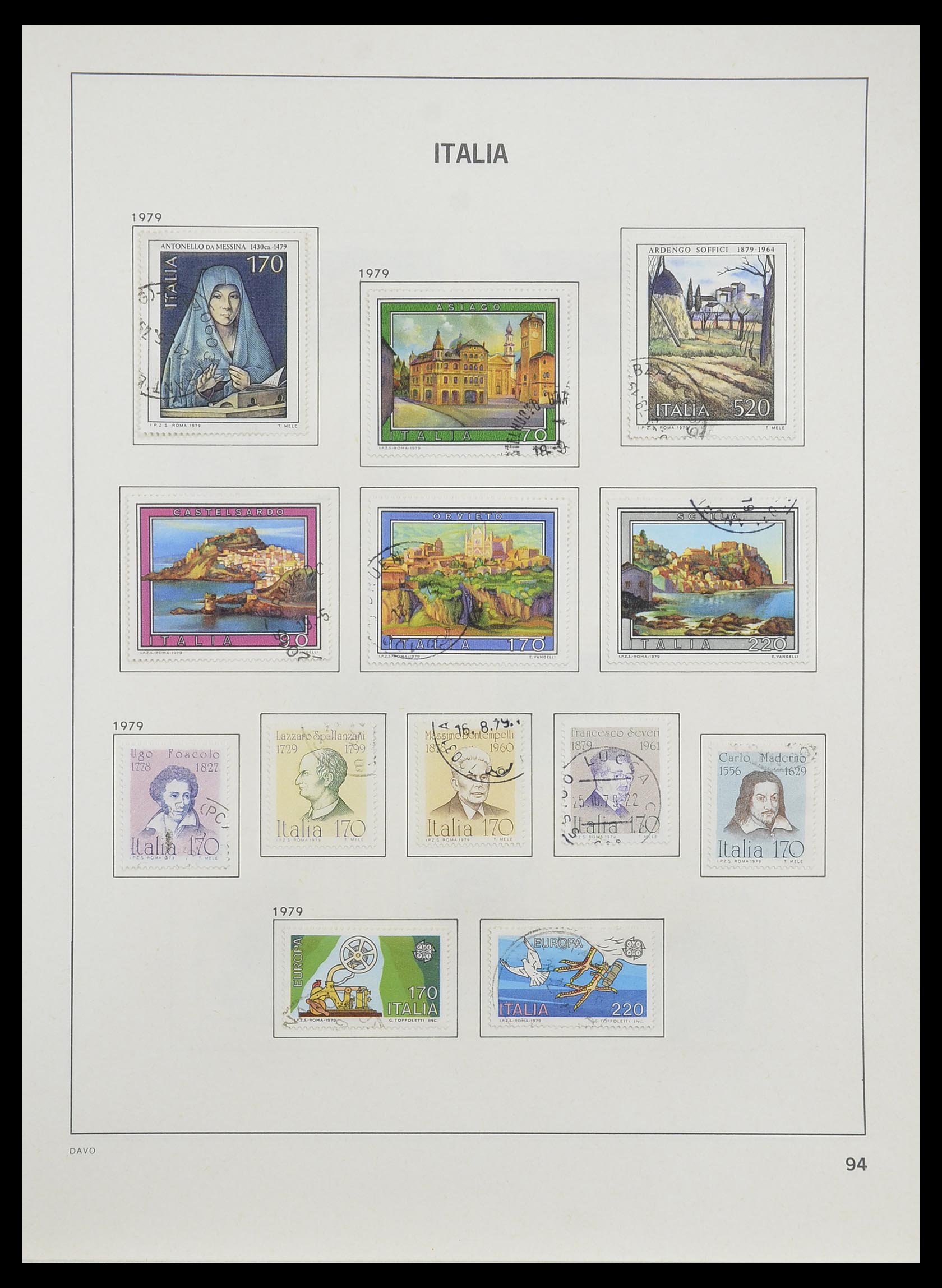 33580 096 - Stamp collection 33580 Italy supercollection 1861-1982.