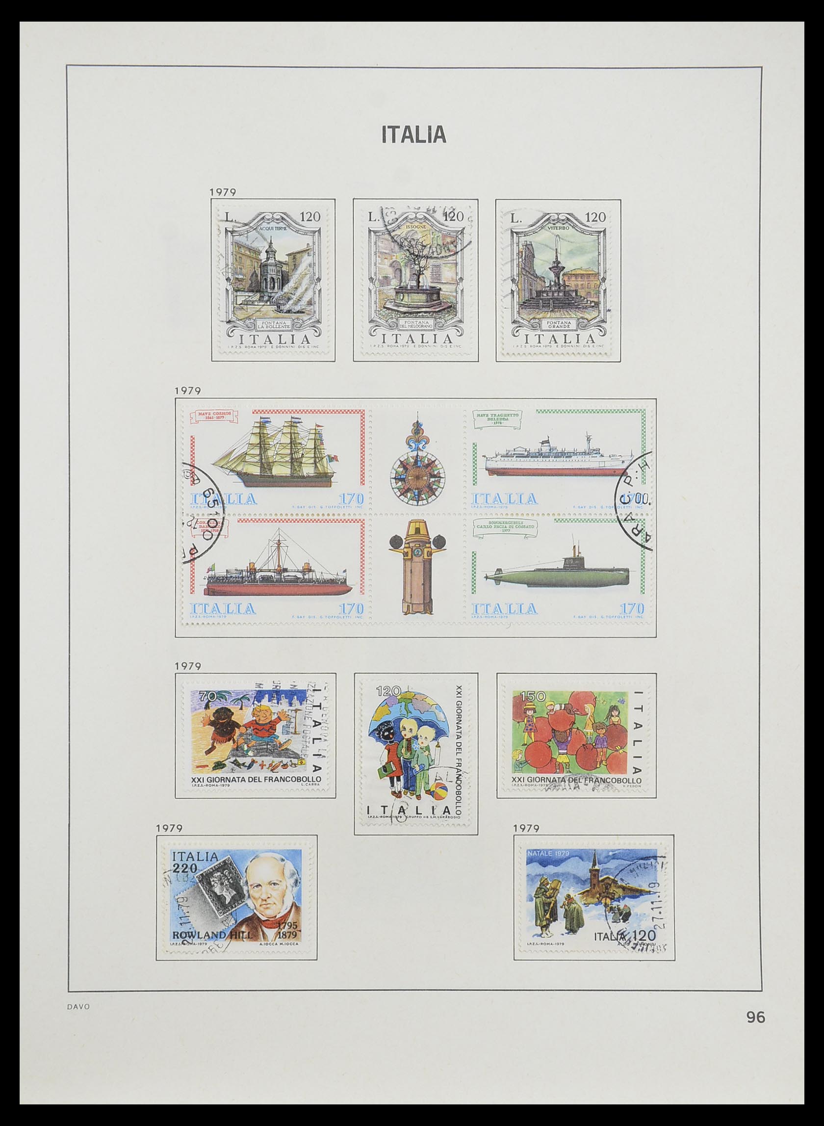 33580 098 - Stamp collection 33580 Italy supercollection 1861-1982.