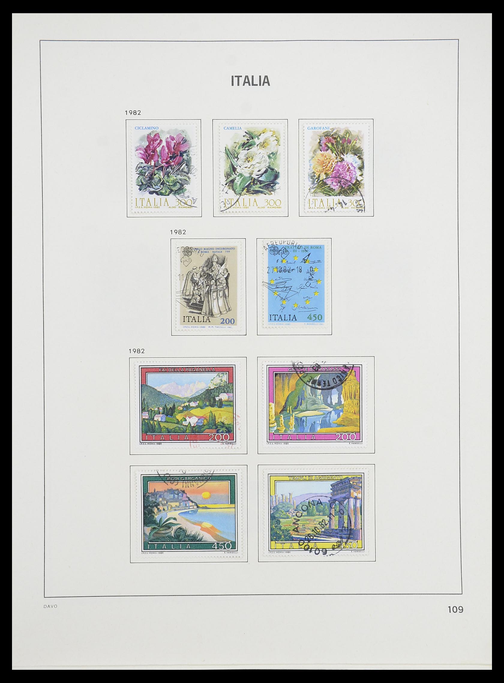 33580 111 - Stamp collection 33580 Italy supercollection 1861-1982.