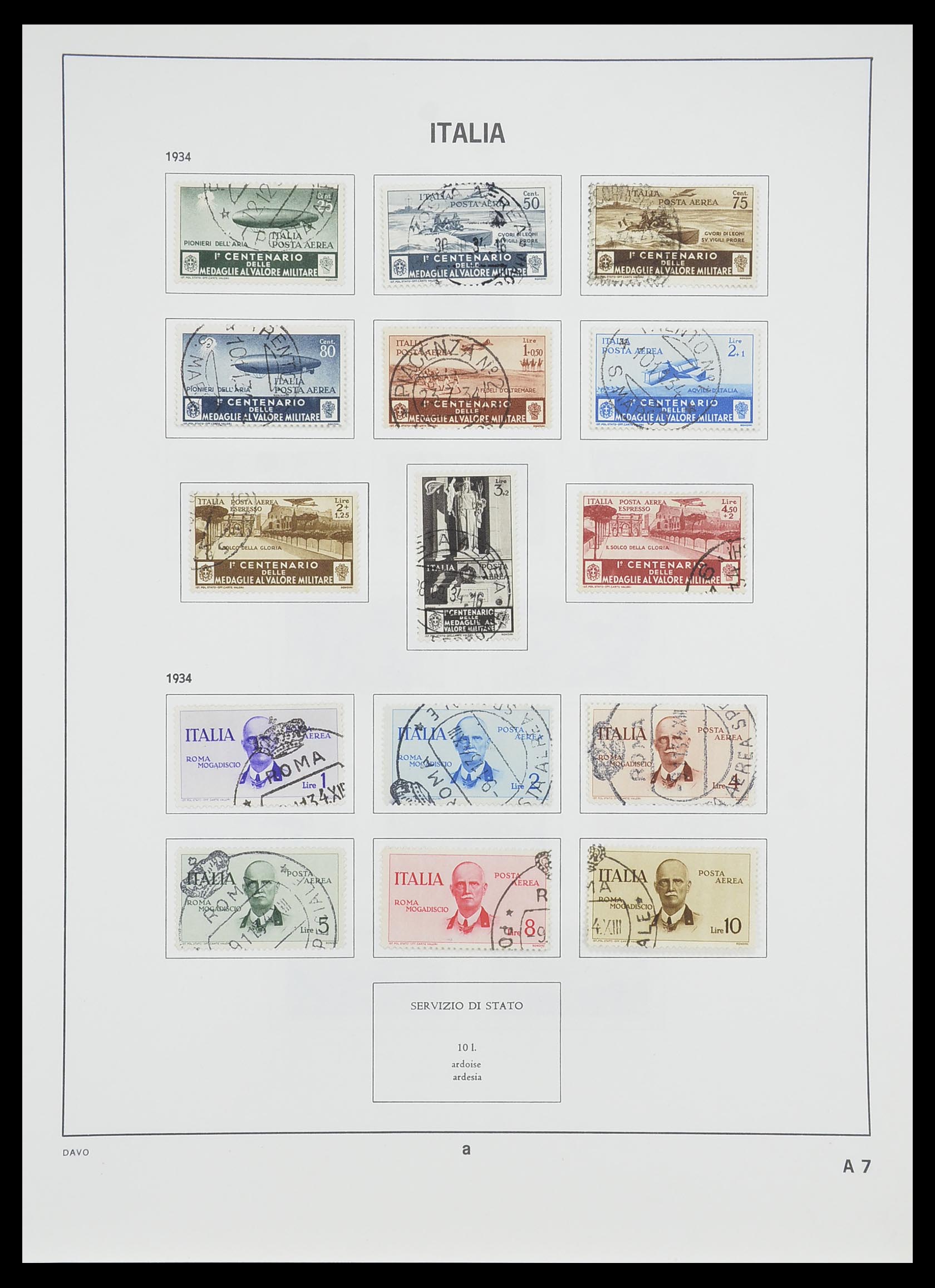 33580 119 - Stamp collection 33580 Italy supercollection 1861-1982.
