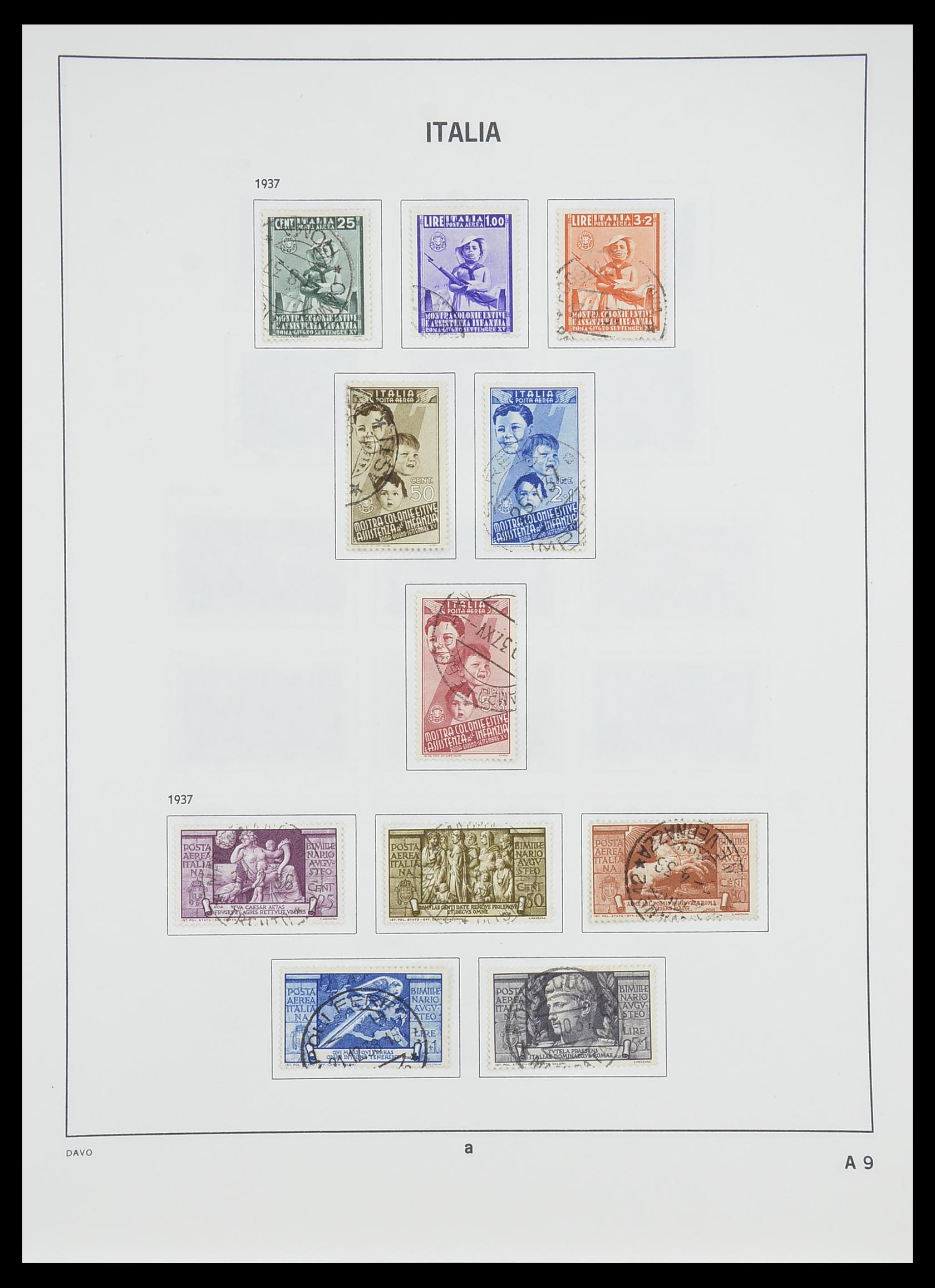 33580 121 - Stamp collection 33580 Italy supercollection 1861-1982.