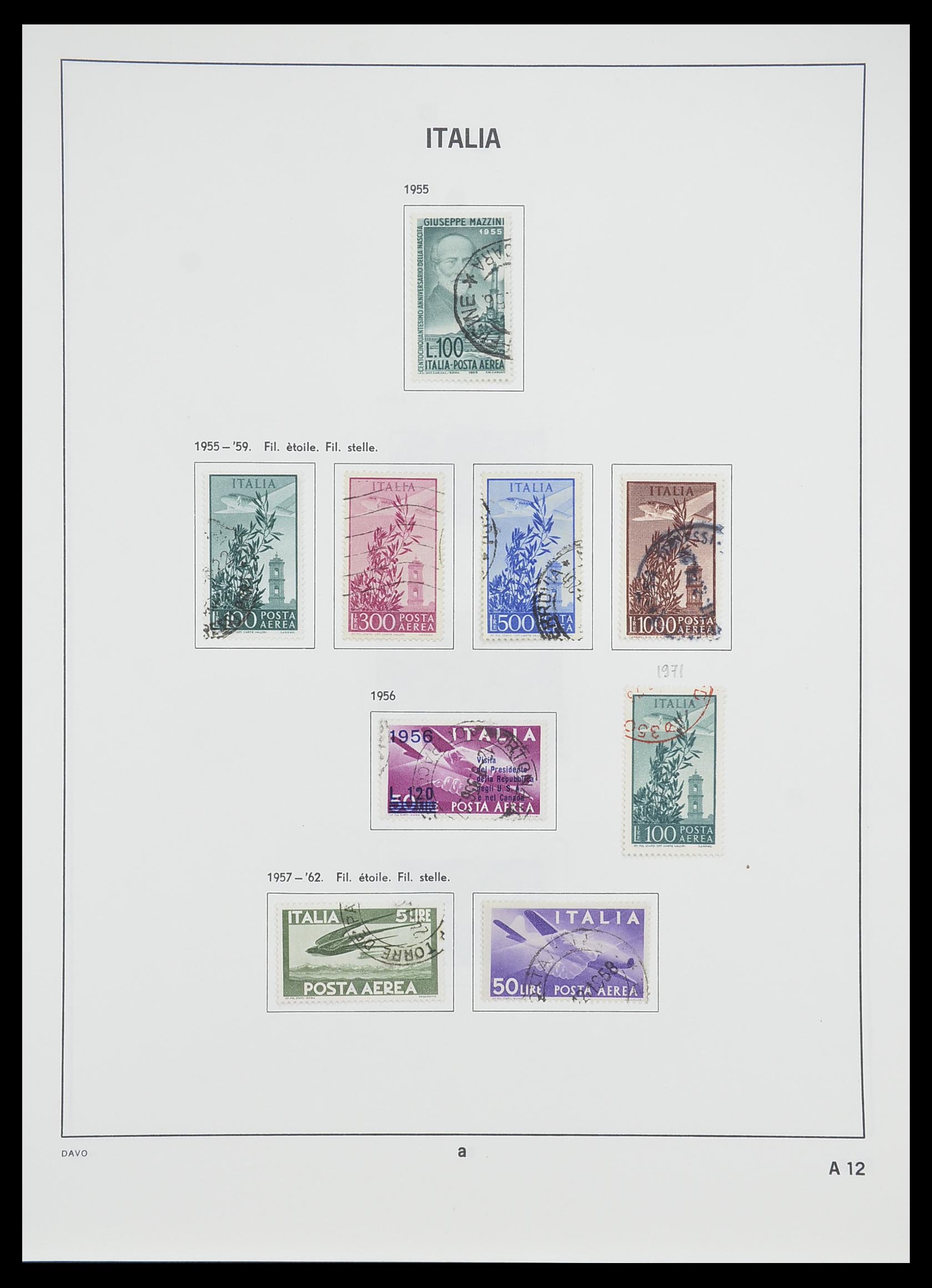 33580 124 - Stamp collection 33580 Italy supercollection 1861-1982.