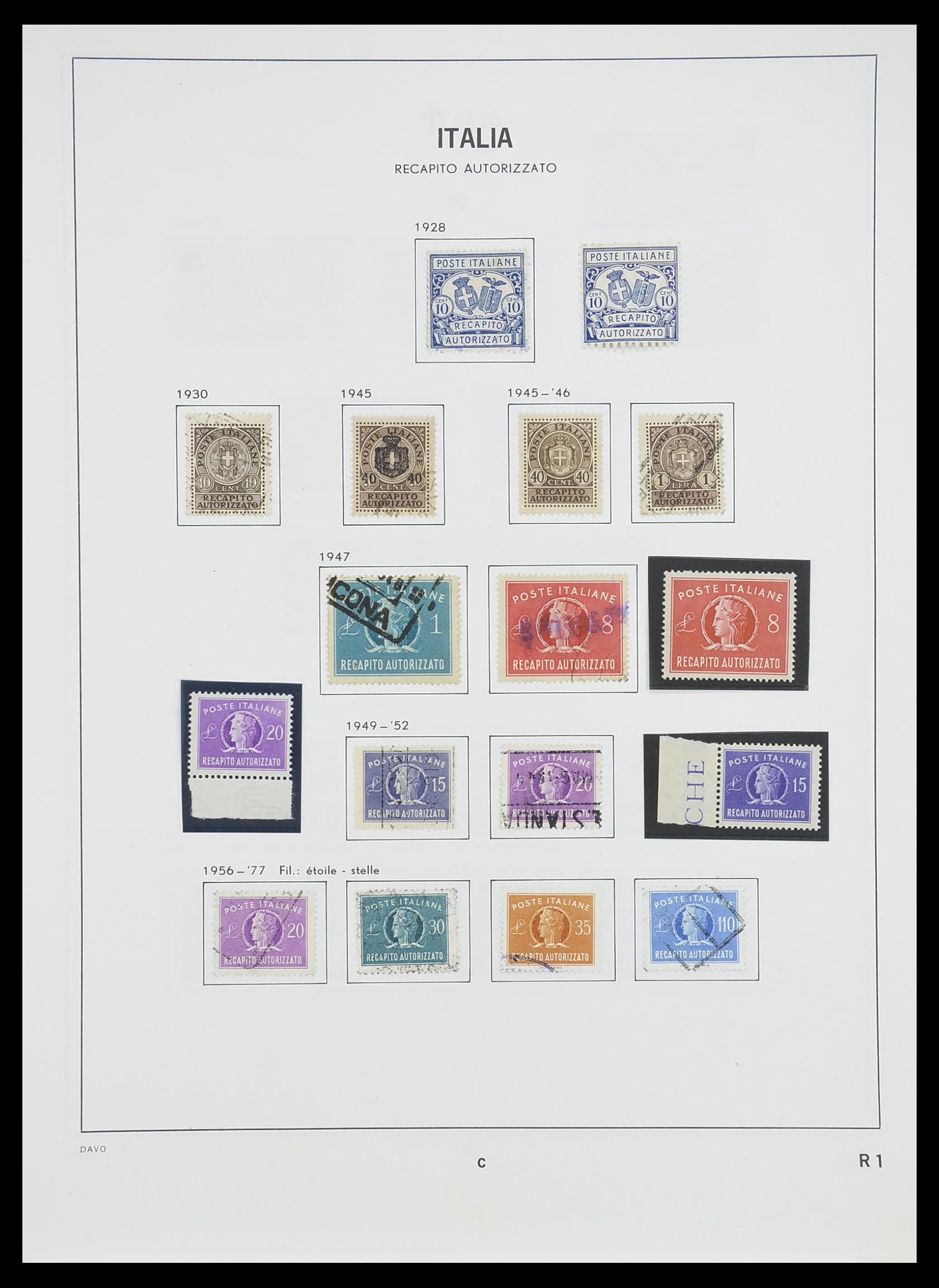 33580 129 - Stamp collection 33580 Italy supercollection 1861-1982.