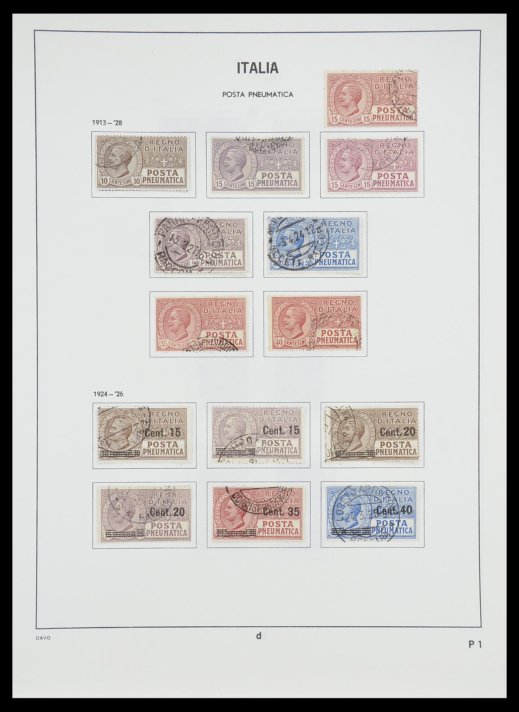 33580 130 - Stamp collection 33580 Italy supercollection 1861-1982.