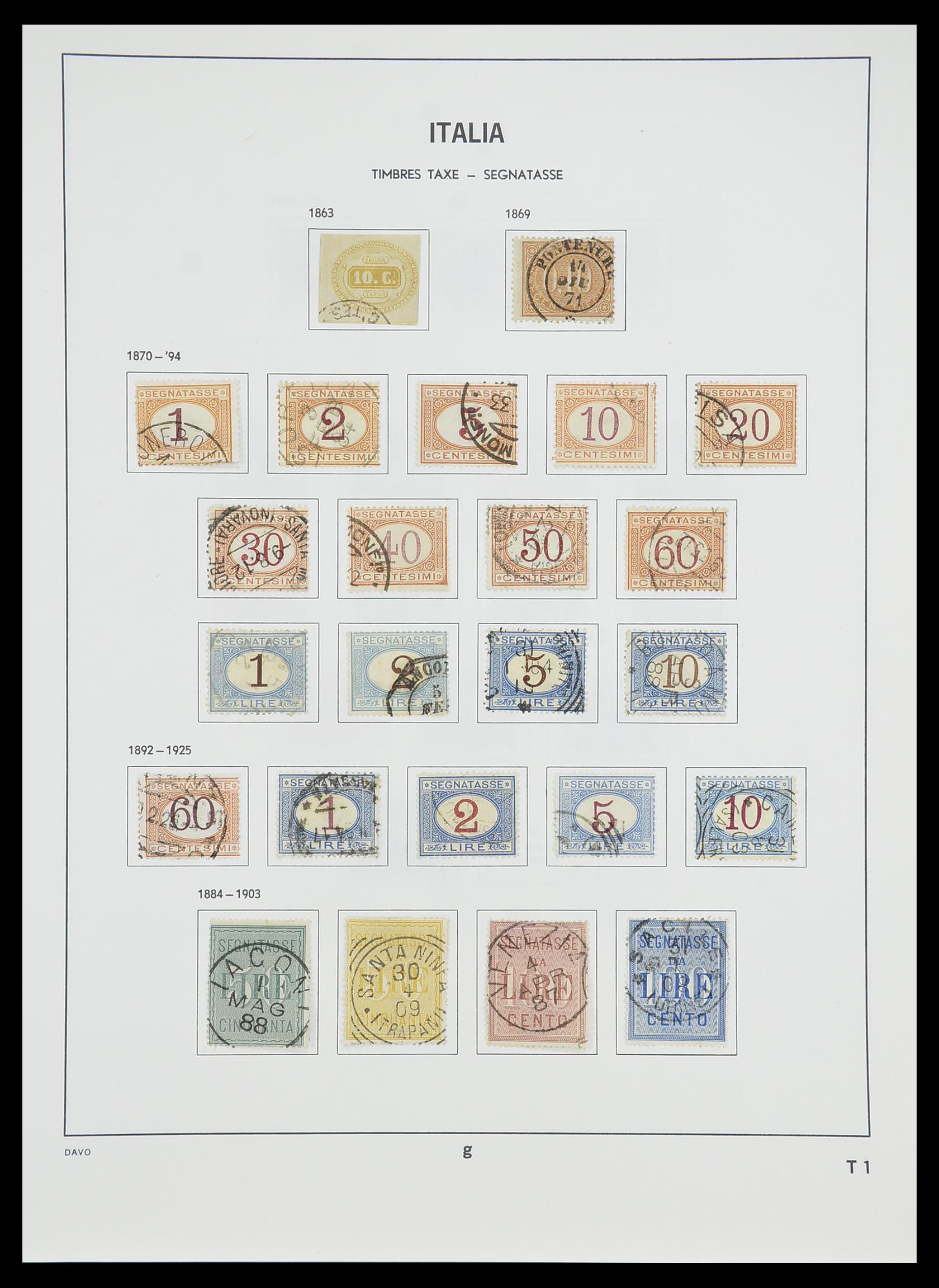 33580 135 - Stamp collection 33580 Italy supercollection 1861-1982.
