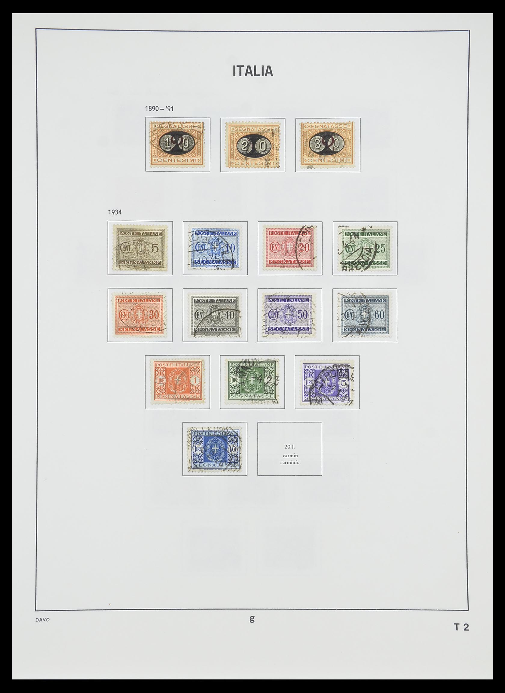 33580 136 - Stamp collection 33580 Italy supercollection 1861-1982.