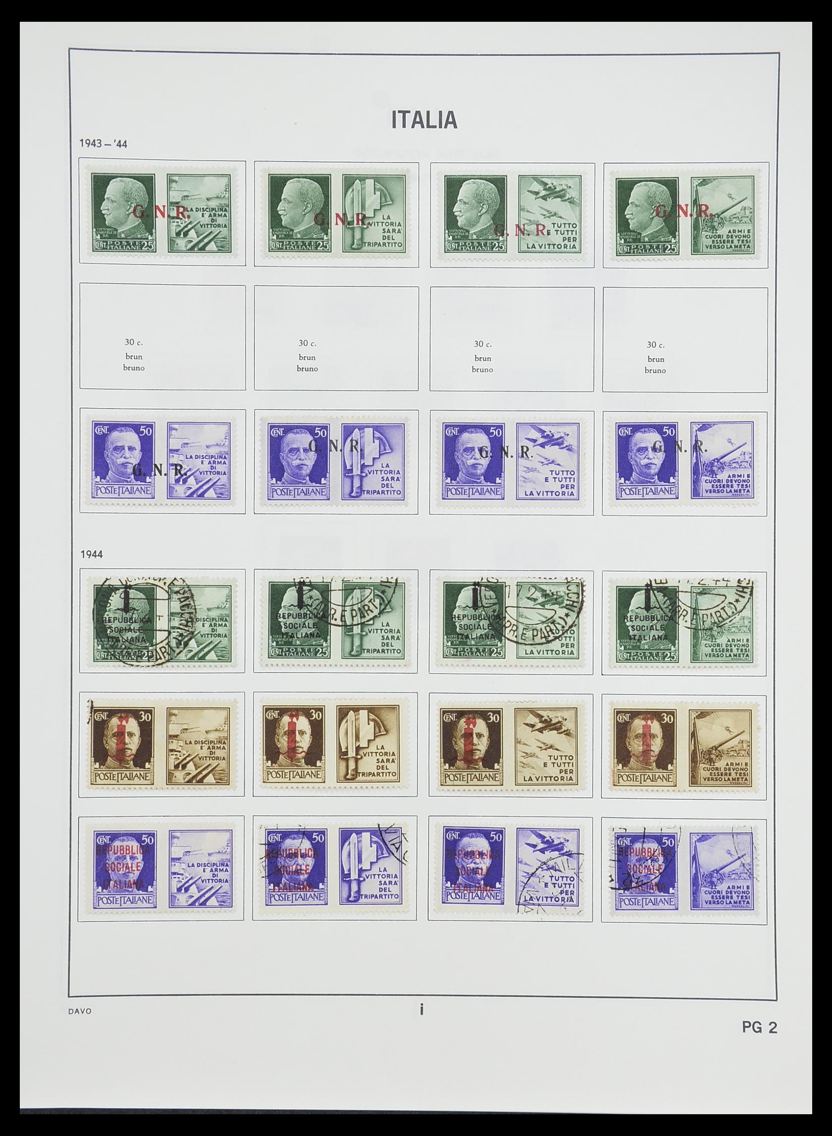 33580 146 - Stamp collection 33580 Italy supercollection 1861-1982.