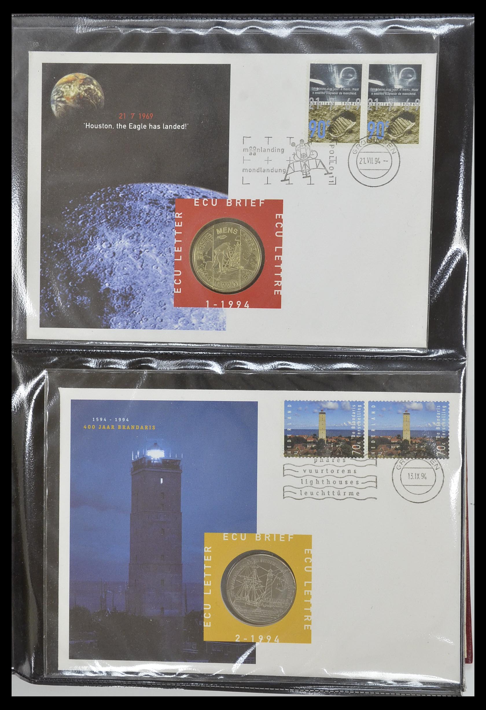 33586 001 - Postzegelverzameling 33586 Nederland speciale covers 1937-2006.