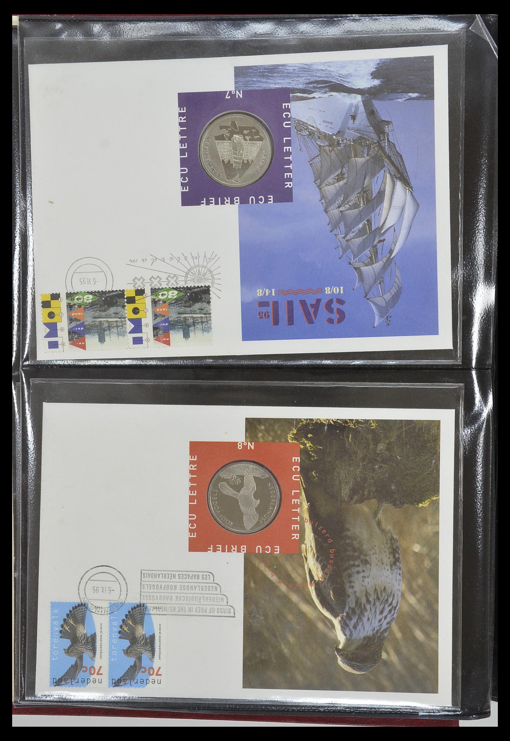 33586 004 - Postzegelverzameling 33586 Nederland speciale covers 1937-2006.