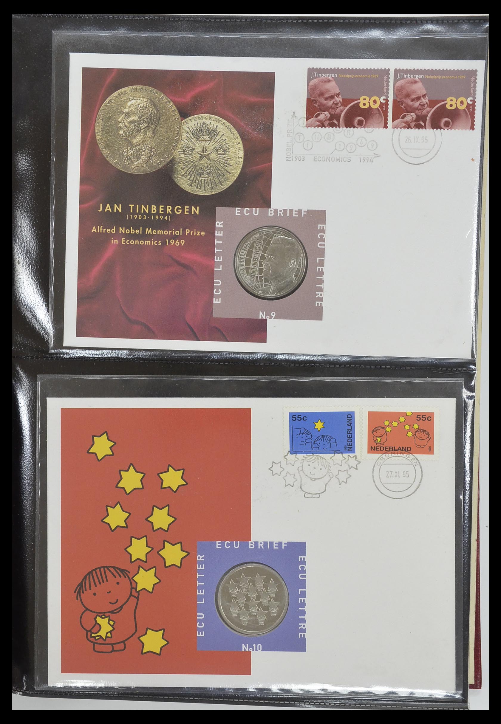 33586 005 - Postzegelverzameling 33586 Nederland speciale covers 1937-2006.