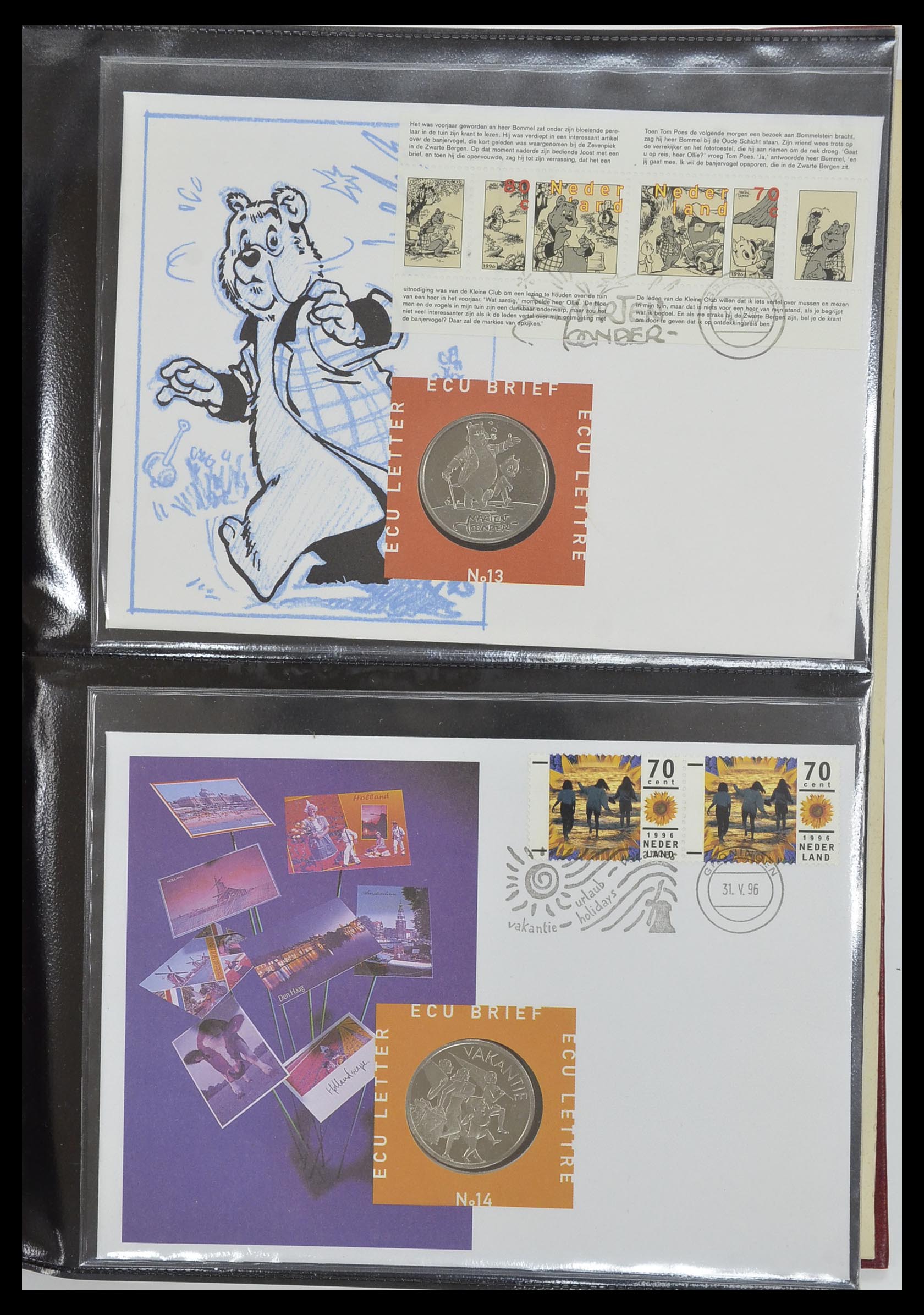33586 006 - Postzegelverzameling 33586 Nederland speciale covers 1937-2006.