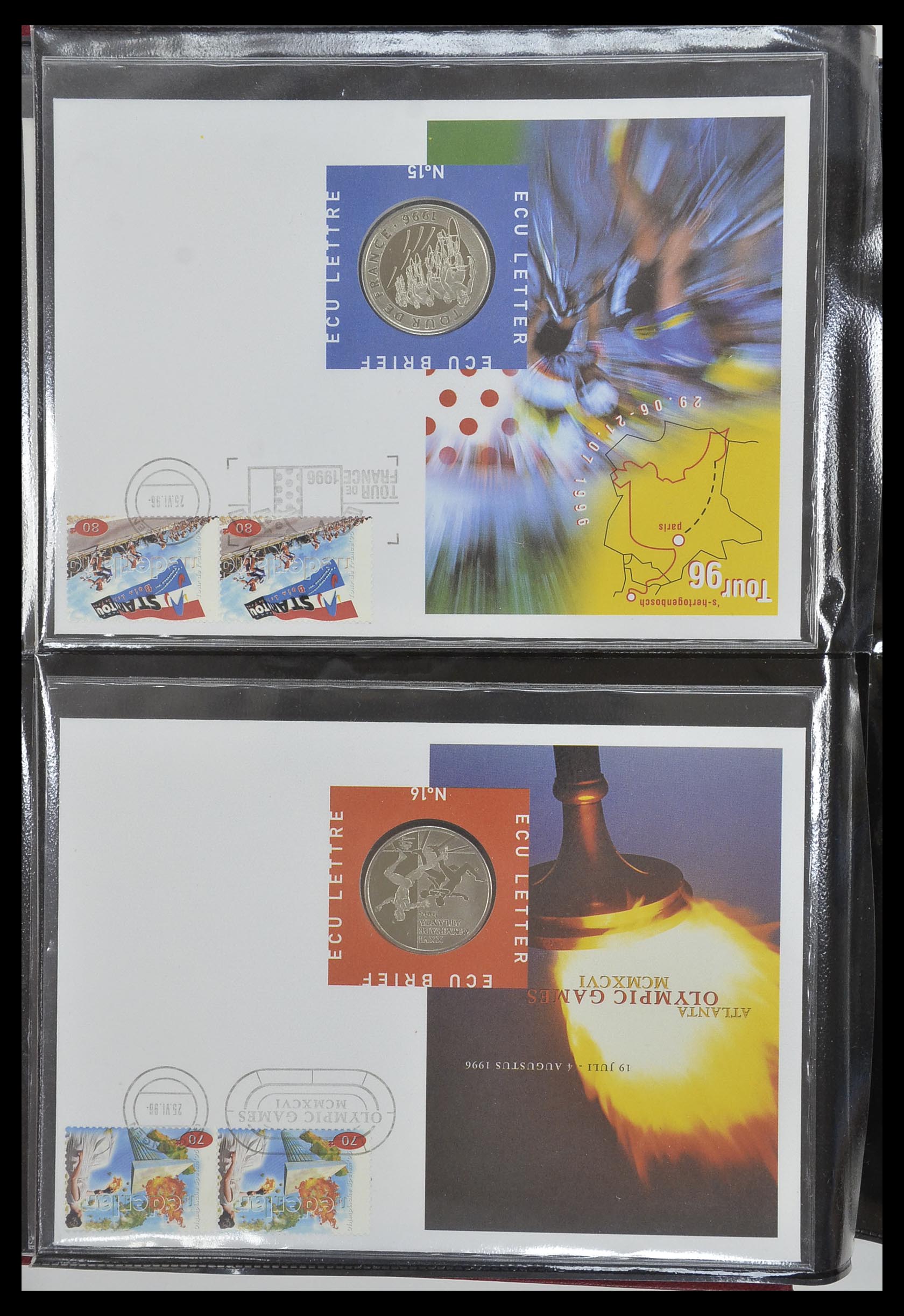 33586 008 - Postzegelverzameling 33586 Nederland speciale covers 1937-2006.