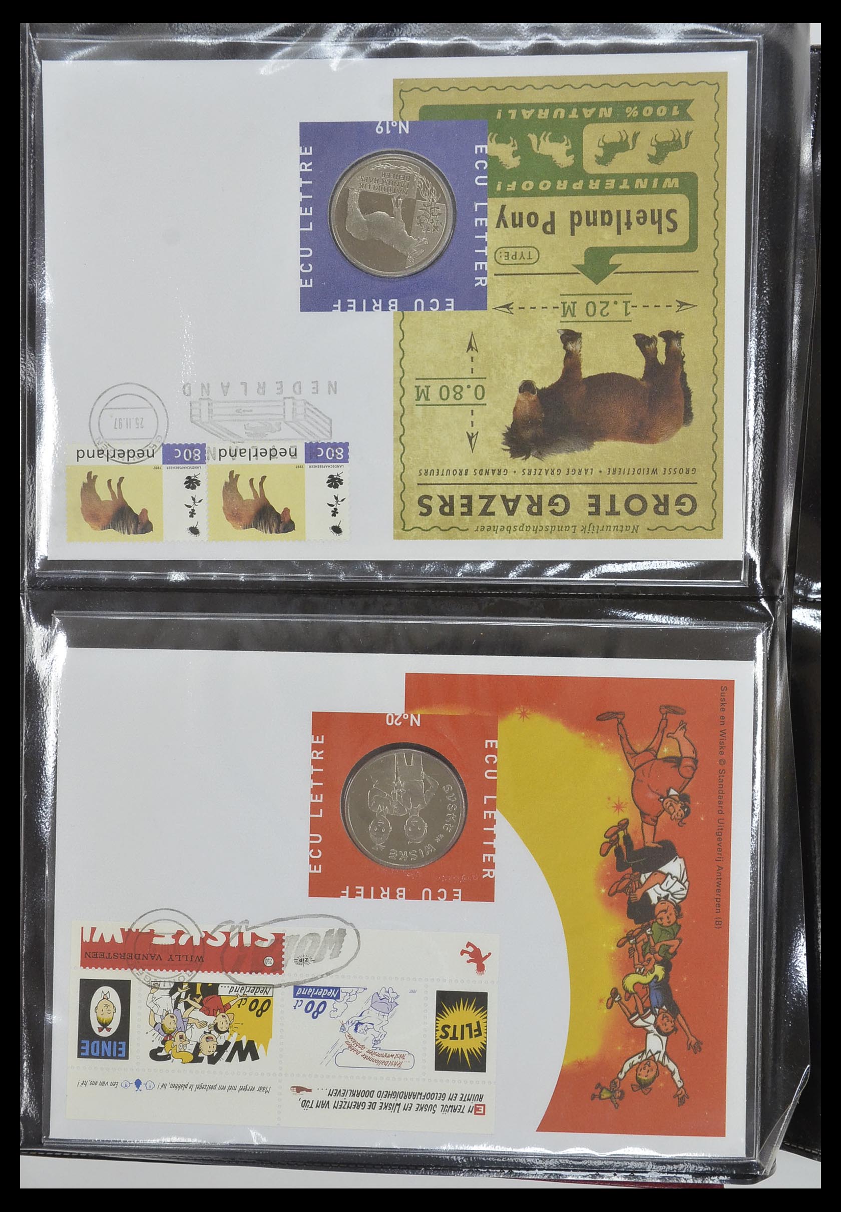 33586 011 - Postzegelverzameling 33586 Nederland speciale covers 1937-2006.