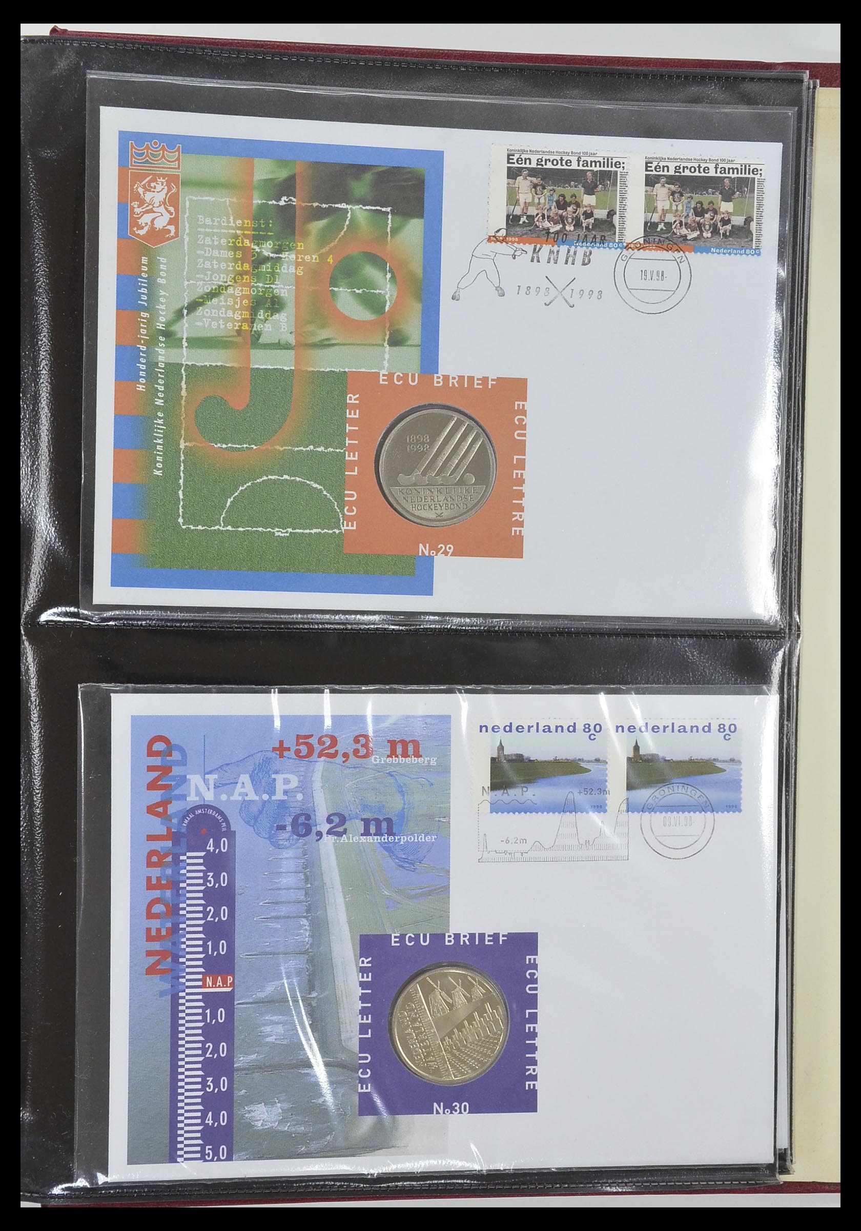 33586 015 - Postzegelverzameling 33586 Nederland speciale covers 1937-2006.