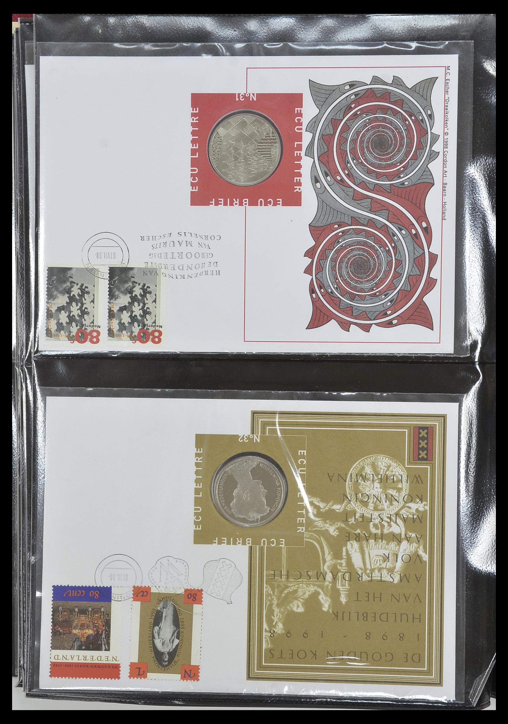 33586 016 - Postzegelverzameling 33586 Nederland speciale covers 1937-2006.