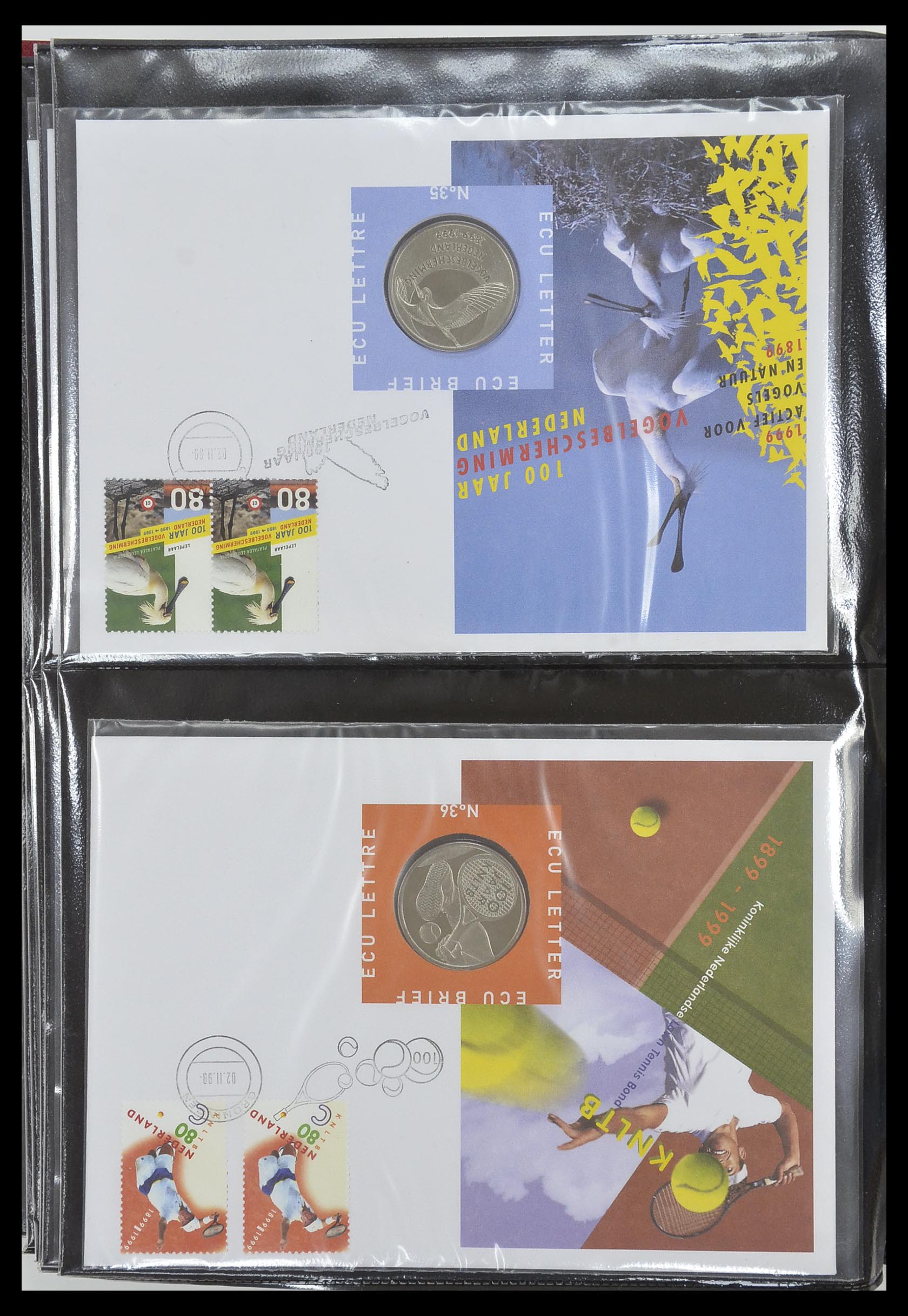 33586 018 - Postzegelverzameling 33586 Nederland speciale covers 1937-2006.
