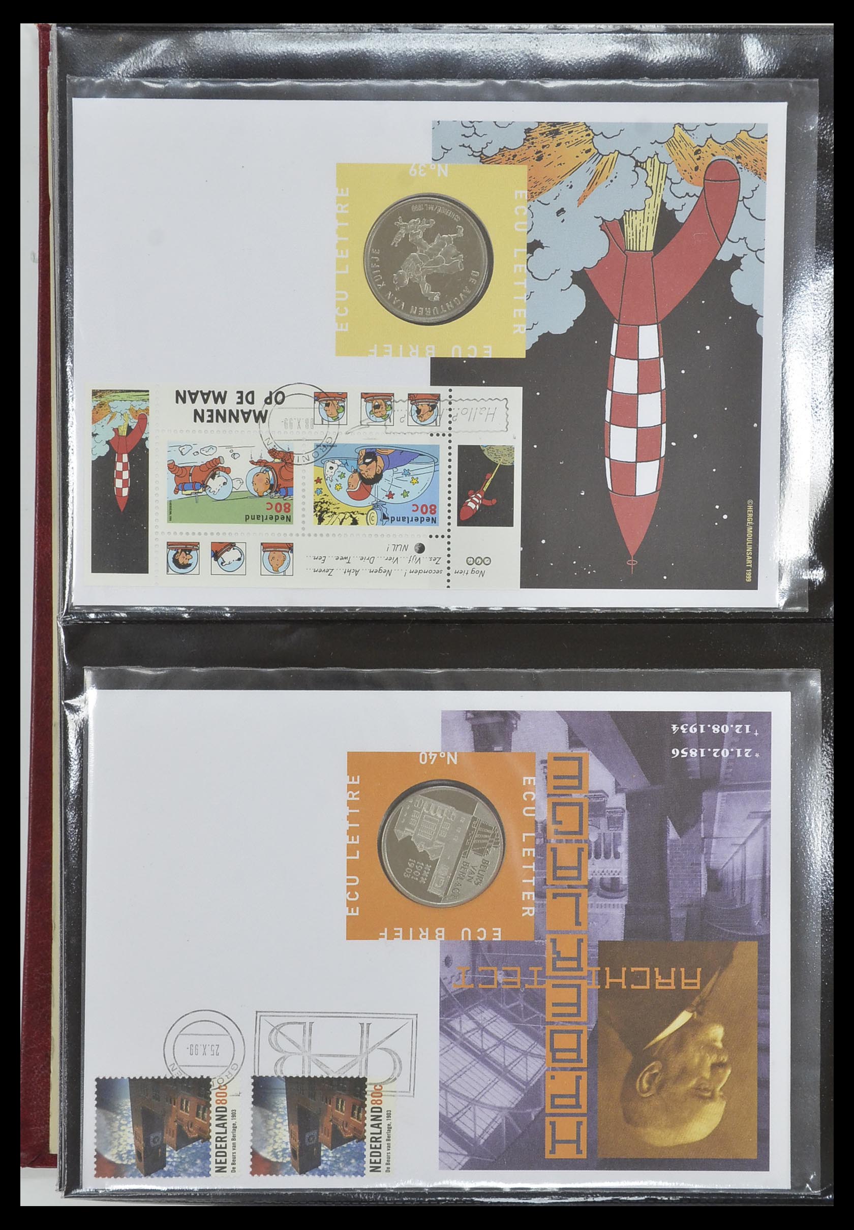 33586 020 - Postzegelverzameling 33586 Nederland speciale covers 1937-2006.