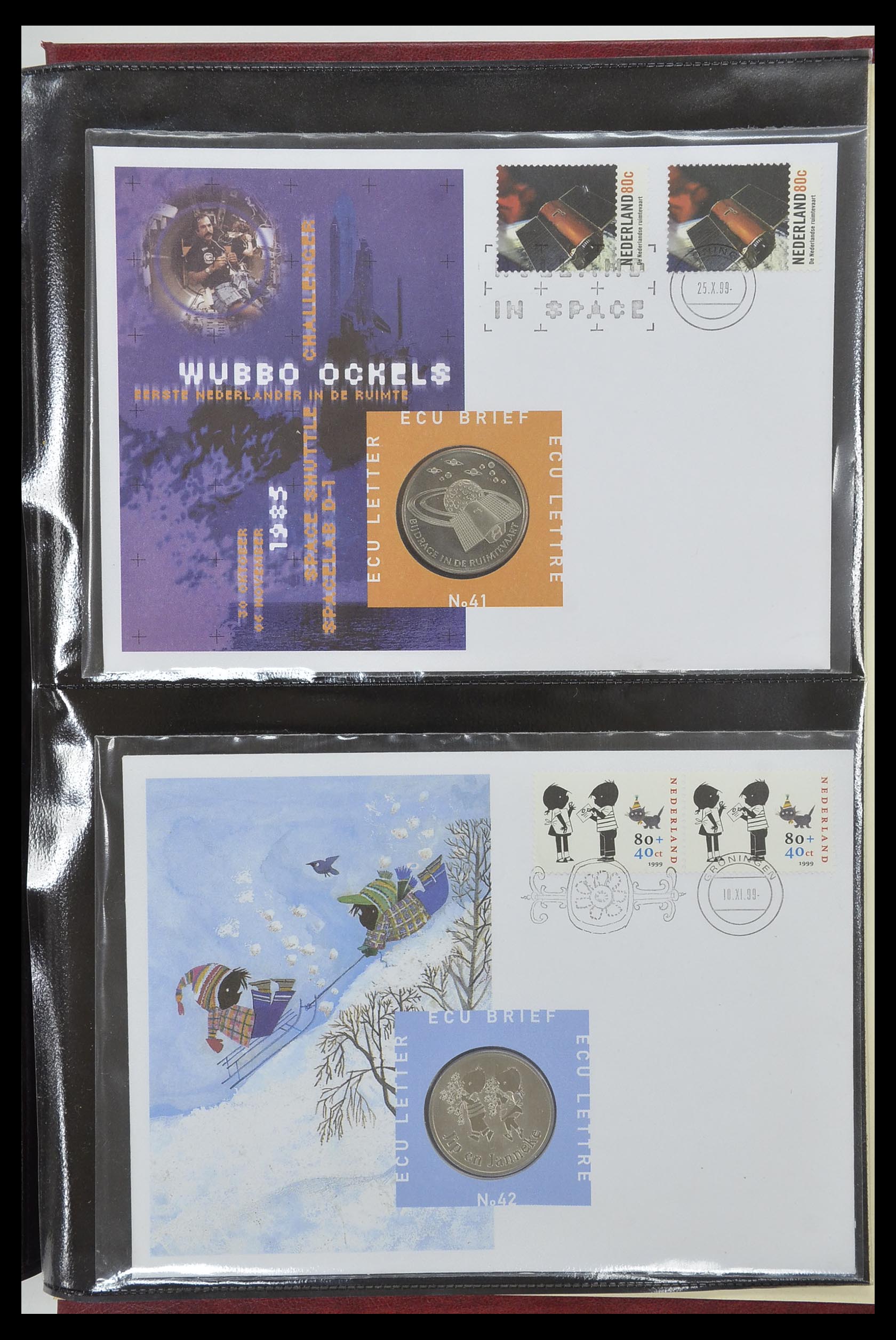 33586 021 - Postzegelverzameling 33586 Nederland speciale covers 1937-2006.