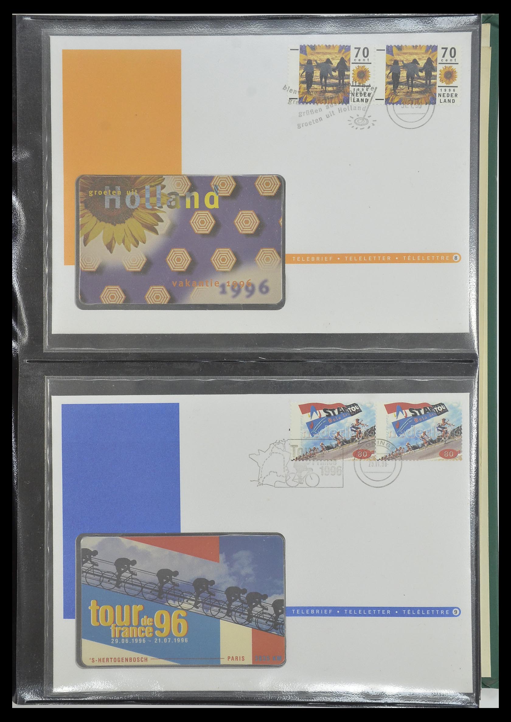 33586 026 - Postzegelverzameling 33586 Nederland speciale covers 1937-2006.