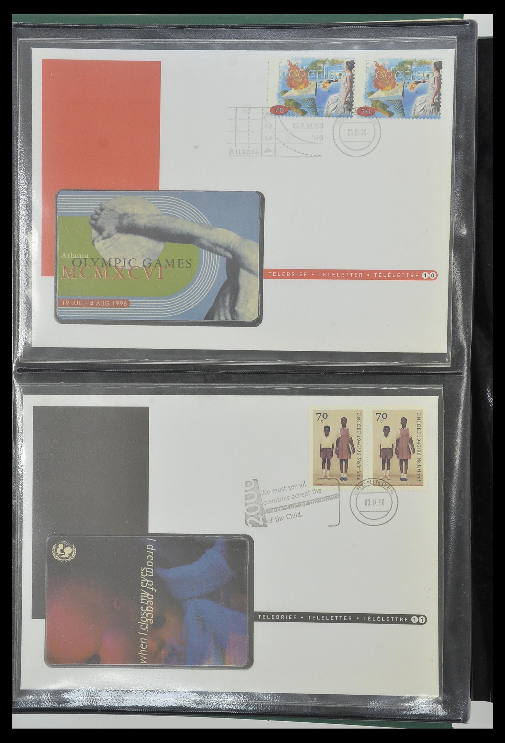 33586 027 - Postzegelverzameling 33586 Nederland speciale covers 1937-2006.