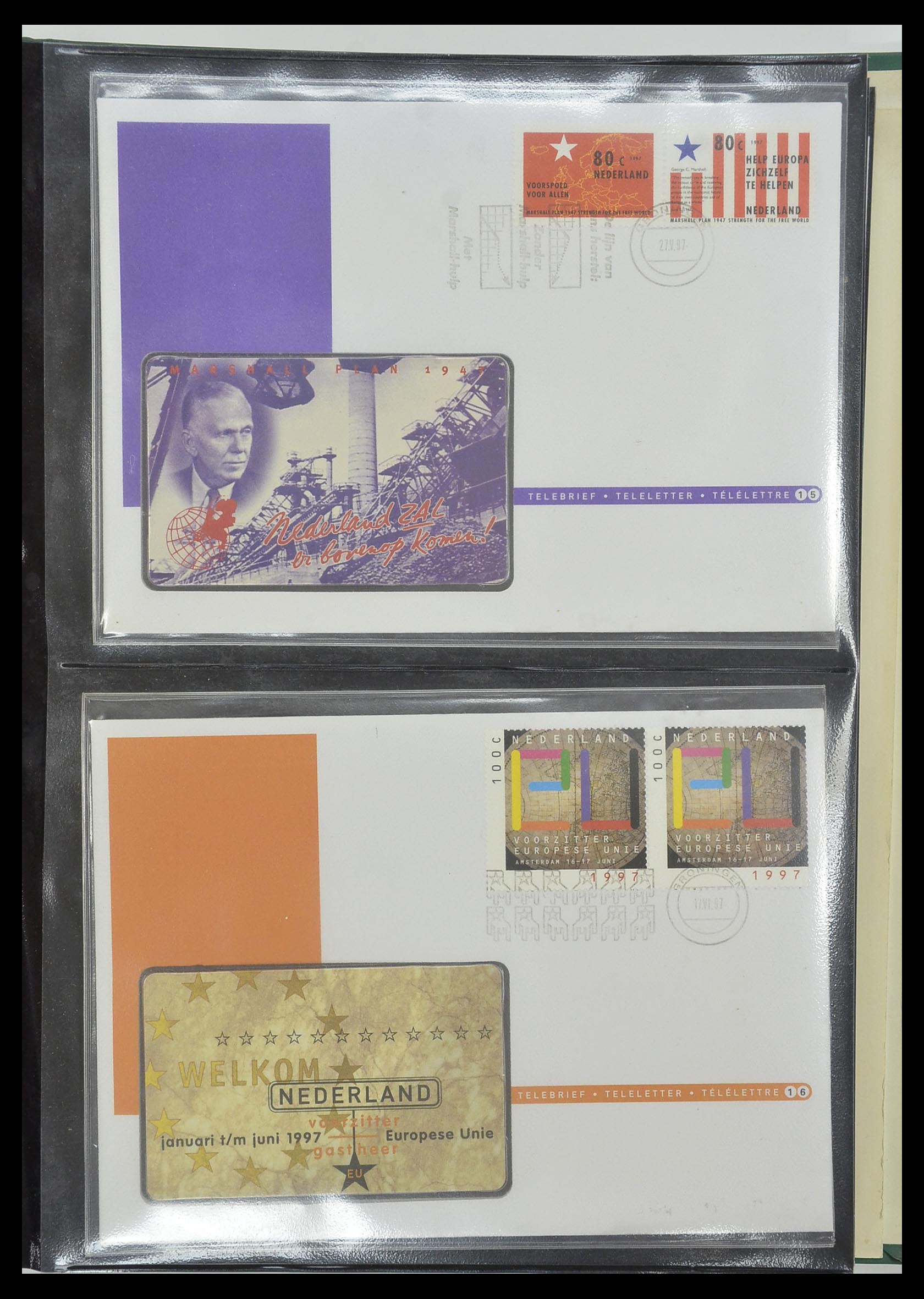 33586 030 - Postzegelverzameling 33586 Nederland speciale covers 1937-2006.
