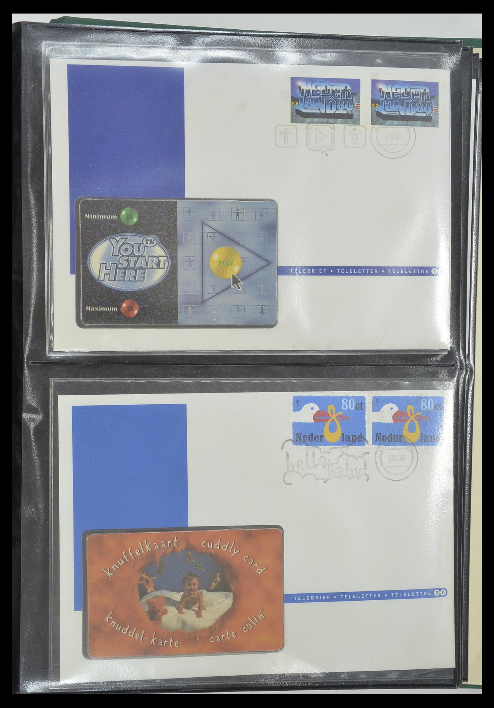 33586 032 - Postzegelverzameling 33586 Nederland speciale covers 1937-2006.
