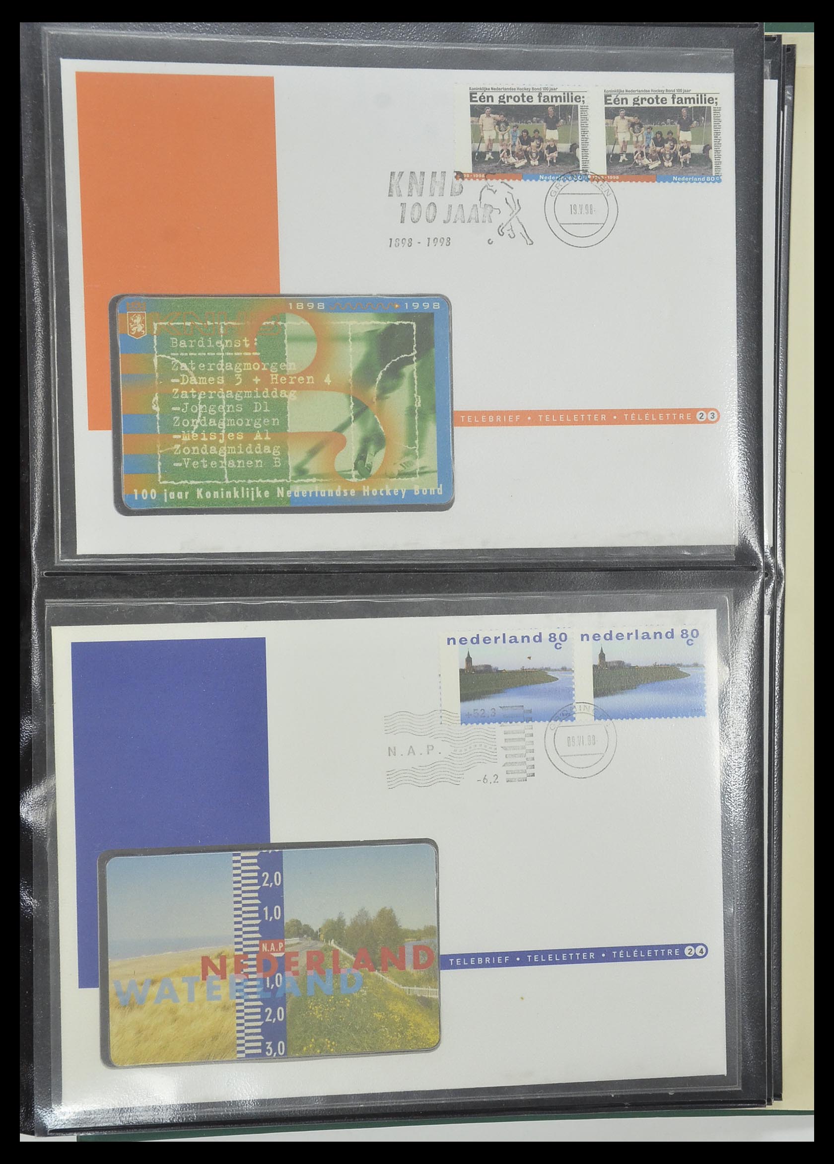 33586 034 - Postzegelverzameling 33586 Nederland speciale covers 1937-2006.