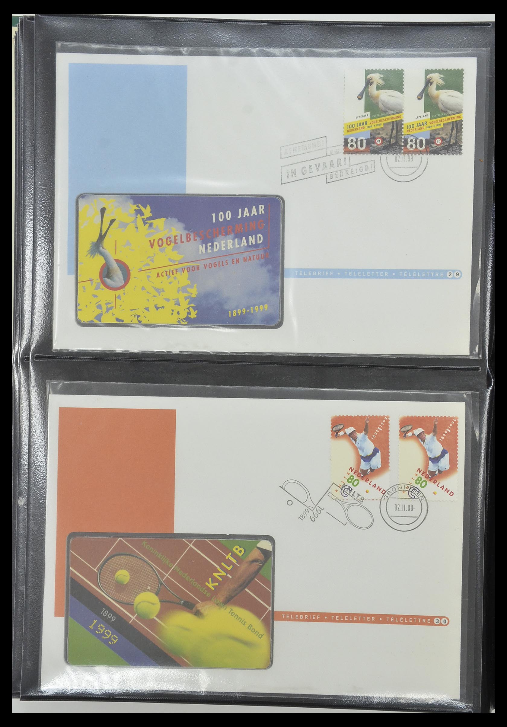 33586 037 - Postzegelverzameling 33586 Nederland speciale covers 1937-2006.
