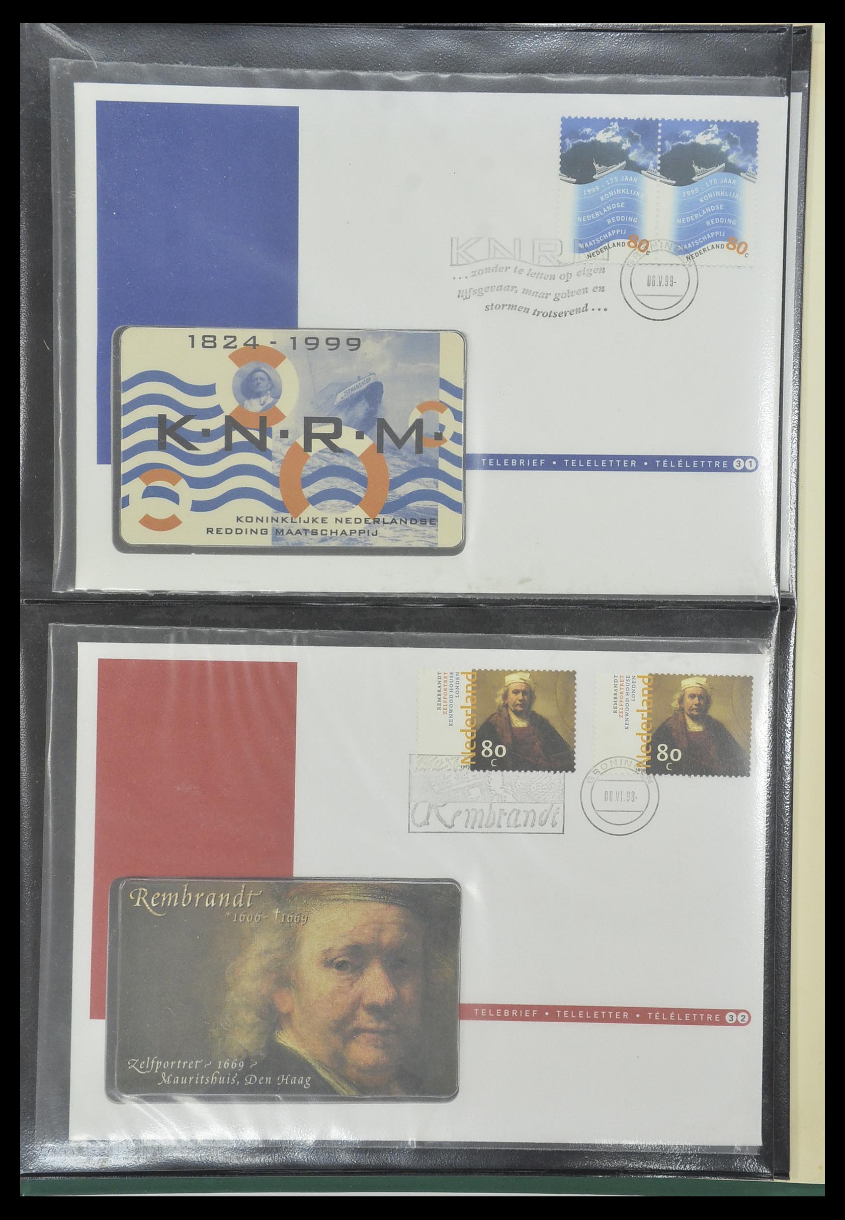 33586 038 - Postzegelverzameling 33586 Nederland speciale covers 1937-2006.
