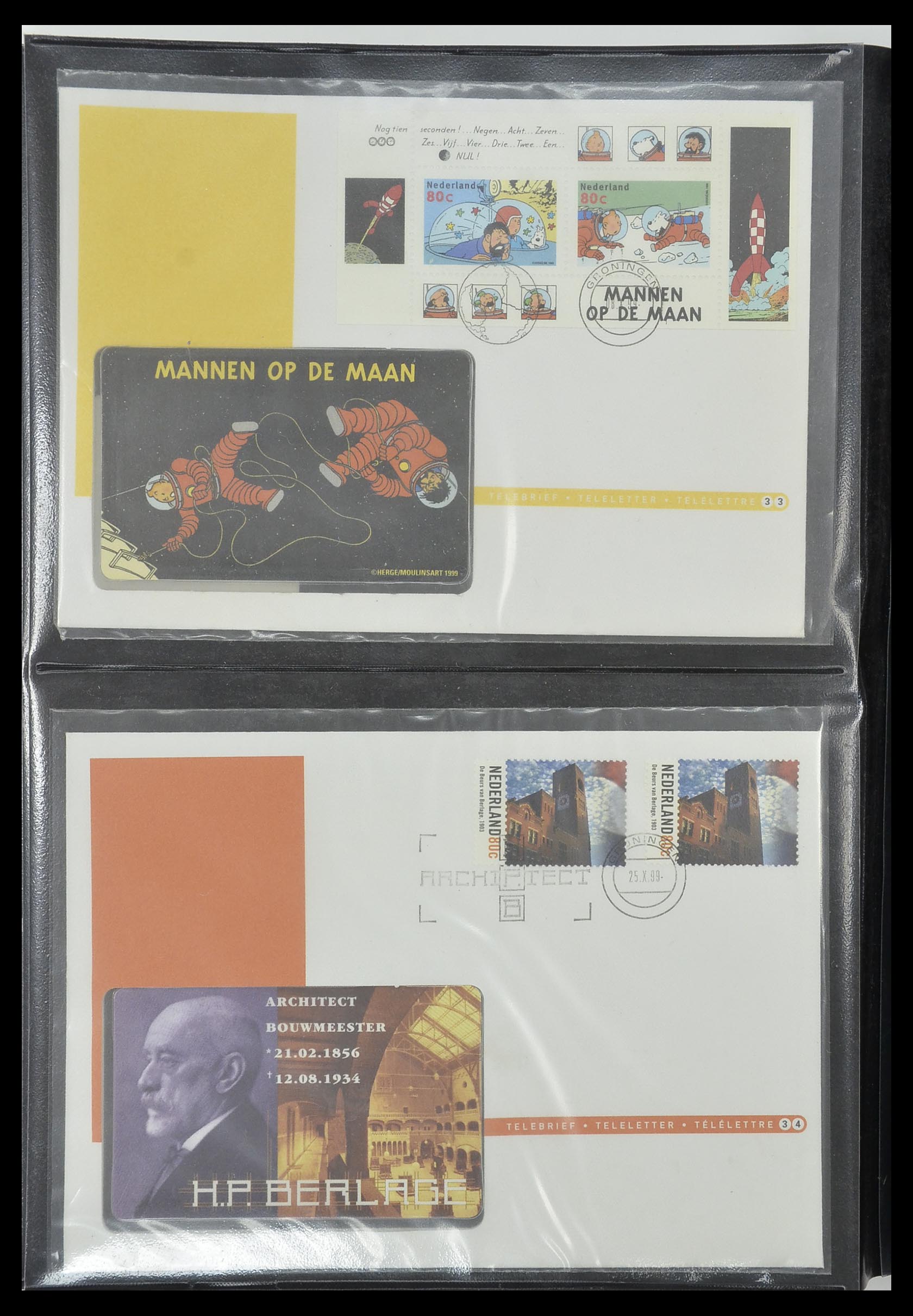 33586 039 - Postzegelverzameling 33586 Nederland speciale covers 1937-2006.