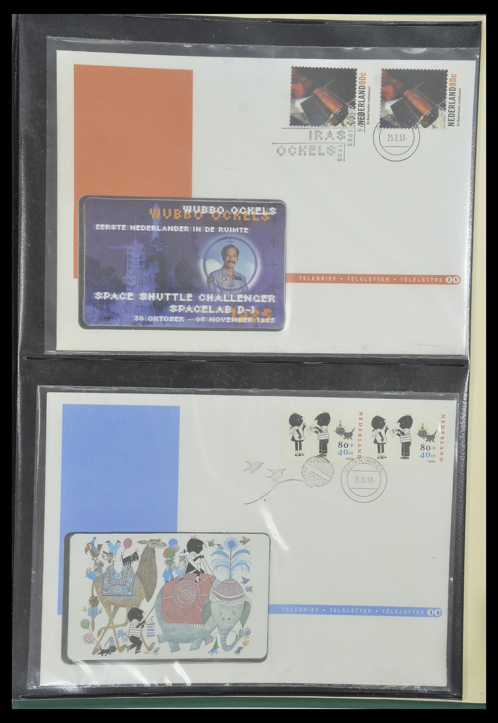 33586 040 - Postzegelverzameling 33586 Nederland speciale covers 1937-2006.